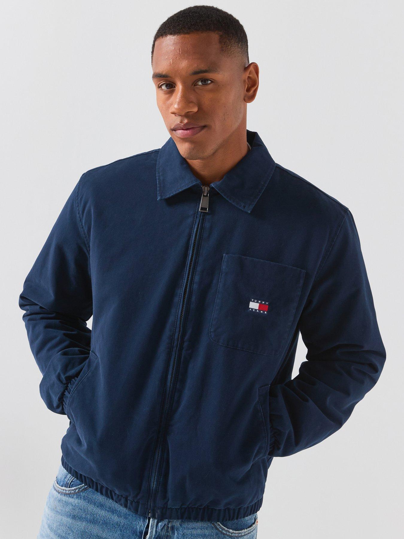 Tommy Jeans Harrington Cotton Jacket - Blue