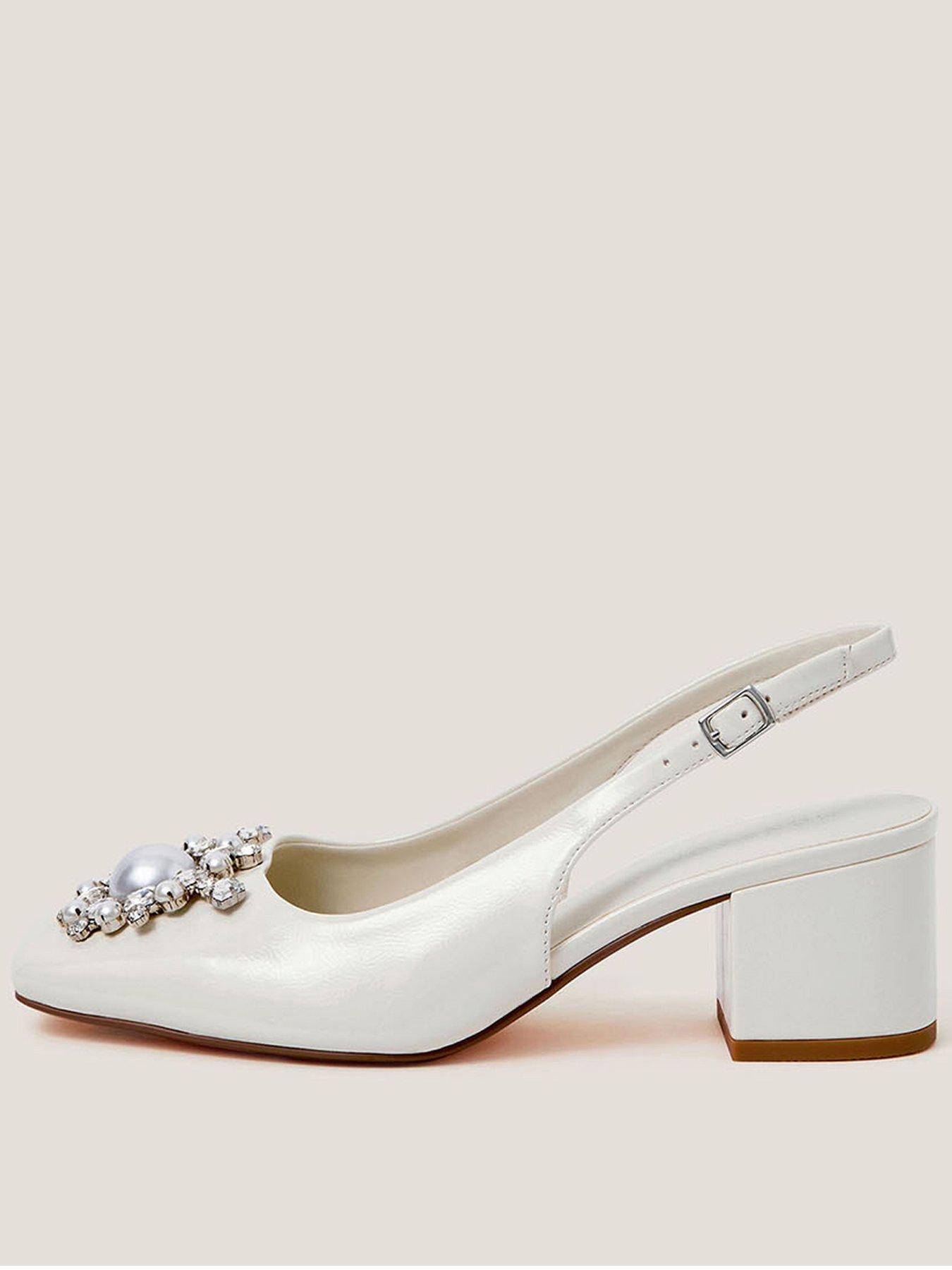 Monsoon Wynn Pearl Emb Slingback