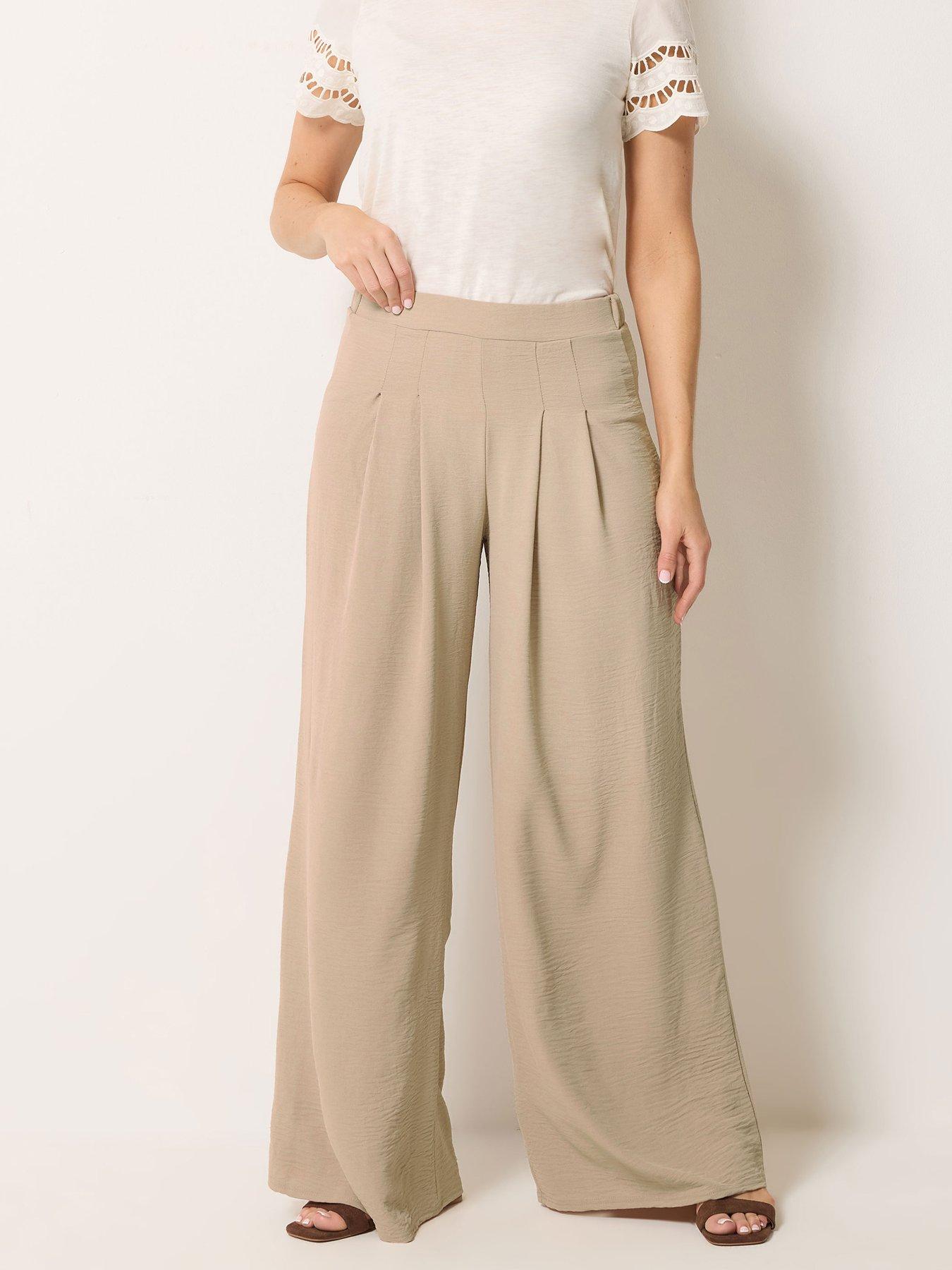 Long Tall Sally Tall Palazzo Pleat Trouser 34"