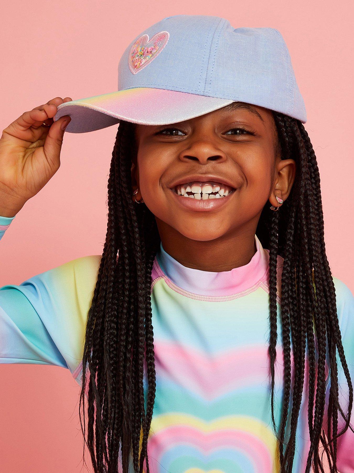 Accessorize Girls Shaky Glitter Cap - Multi