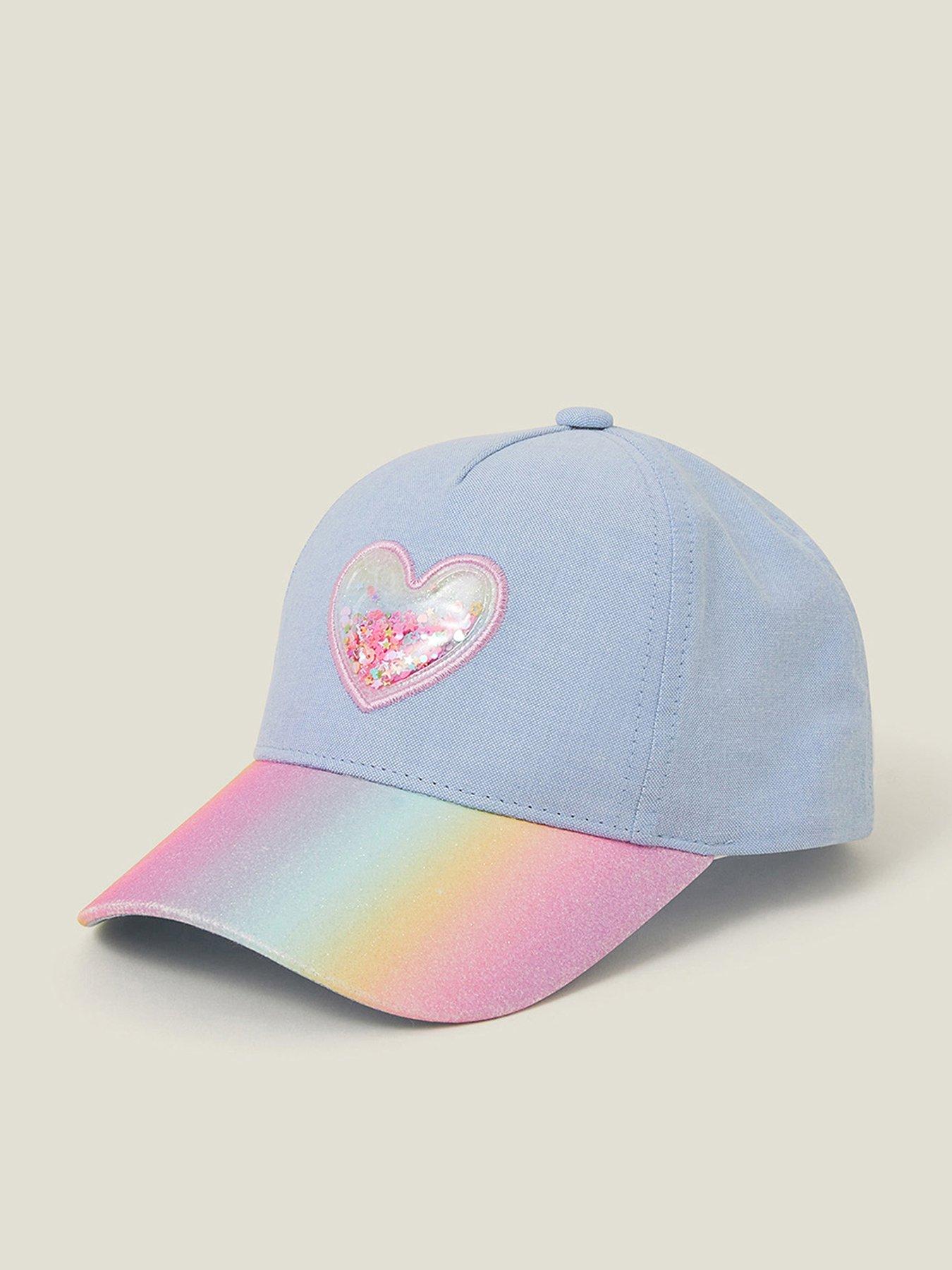 Image 2 of 4 of Accessorize Girls Shaky Glitter Cap - Multi