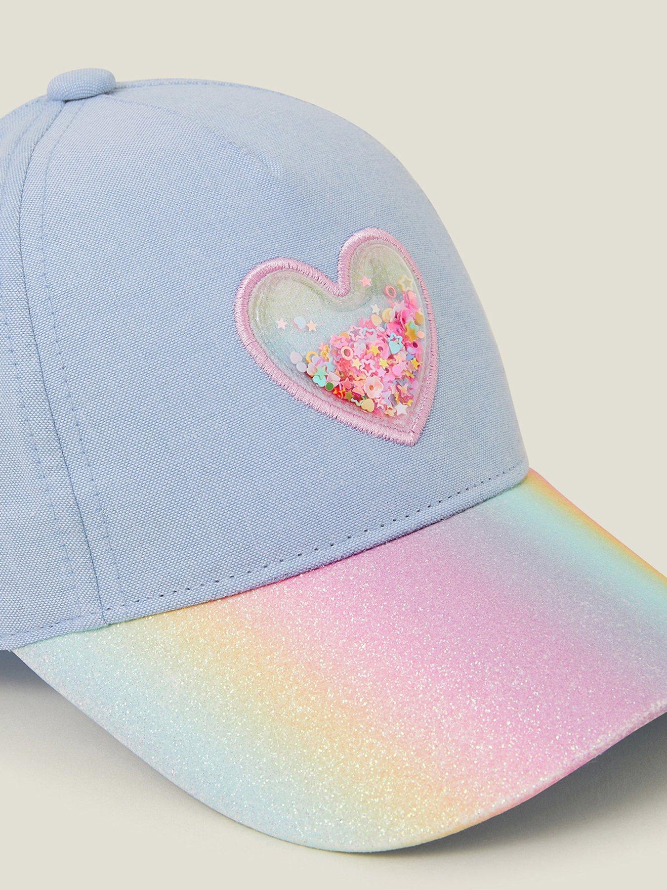 Image 4 of 4 of Accessorize Girls Shaky Glitter Cap - Multi