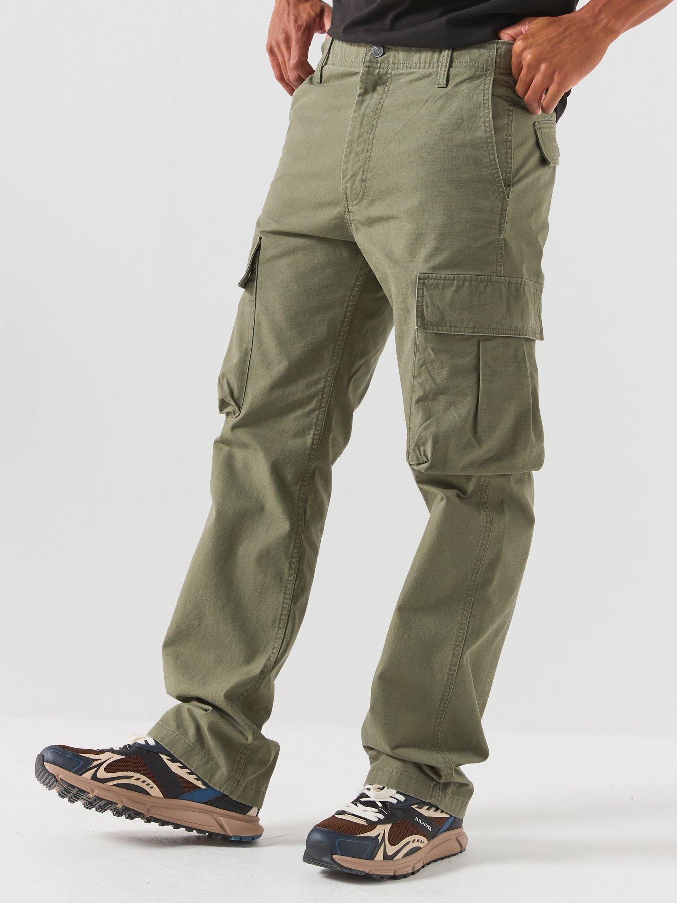 Tommy Jeans Otis Canvas Cargo Trousers - Green