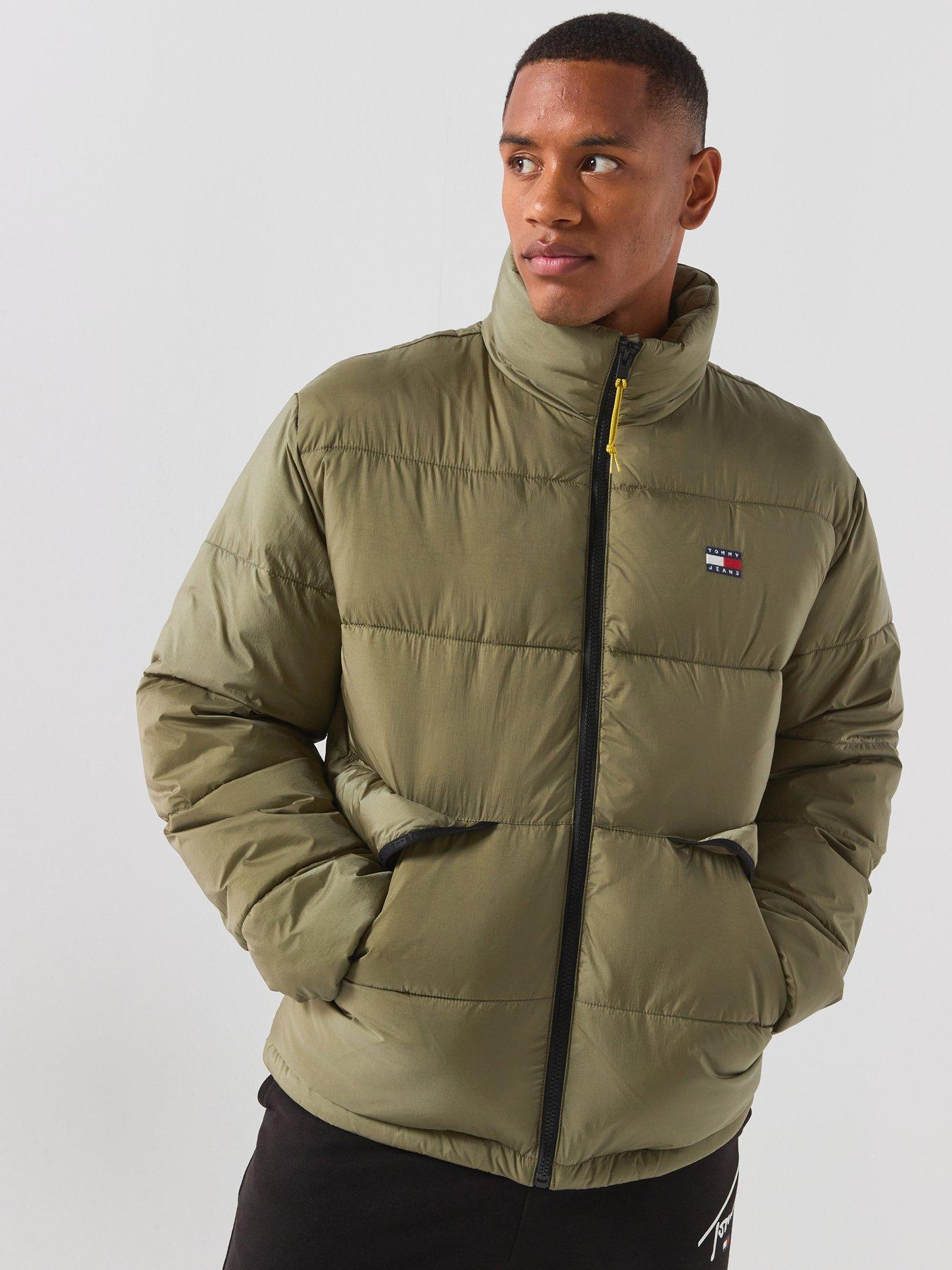 Image 1 of 6 of Tommy Jeans Vail Puffer Jacket - Green