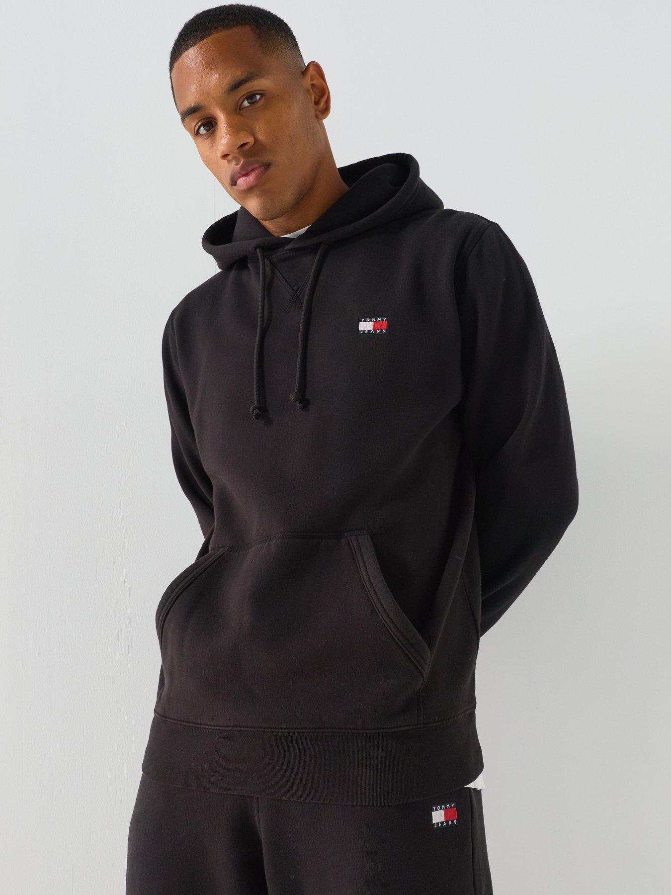 Image 3 of 6 of Tommy Jeans Regular Badge Hoodie &nbsp;- Black