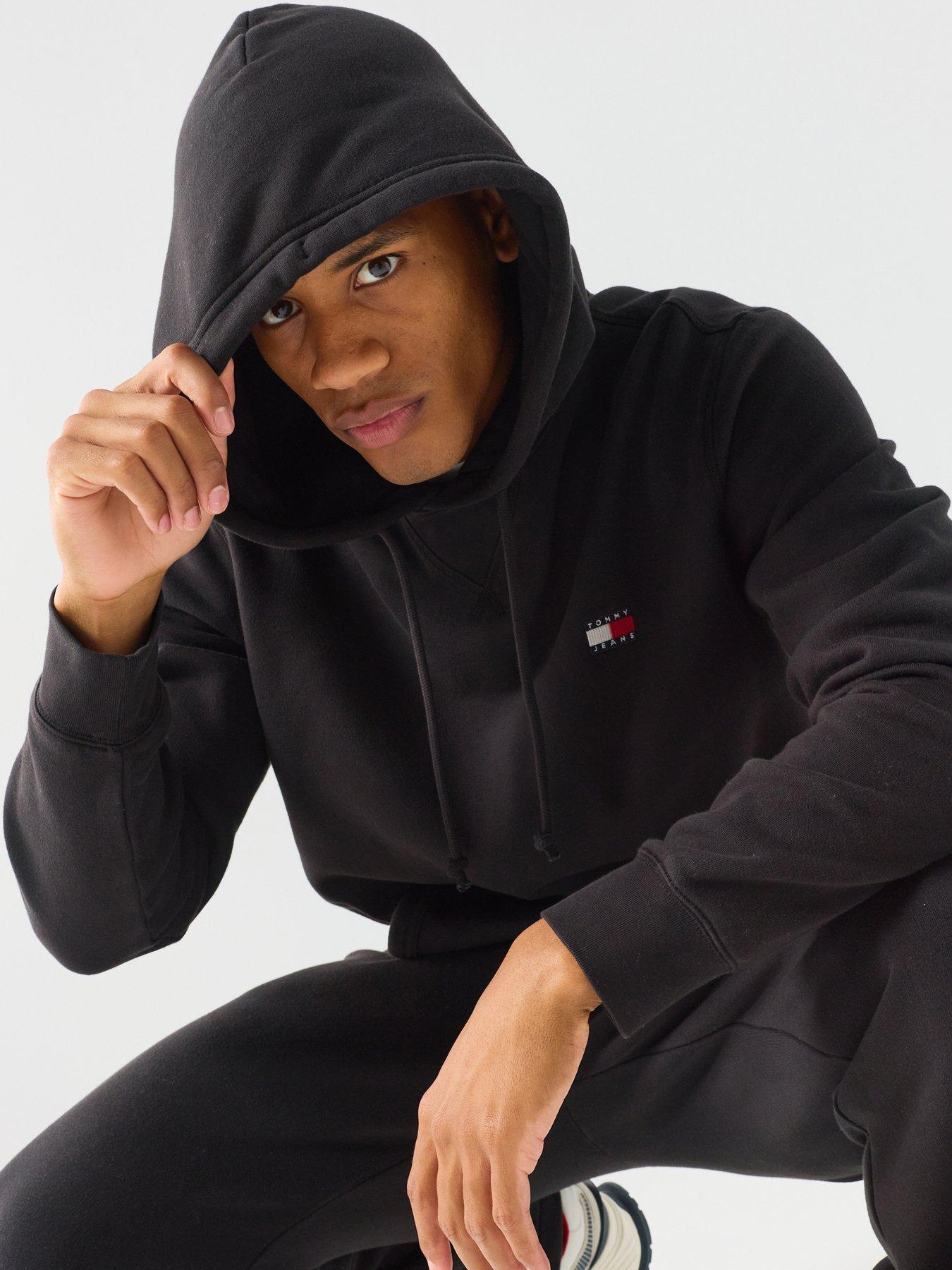 Image 5 of 6 of Tommy Jeans Regular Badge Hoodie &nbsp;- Black