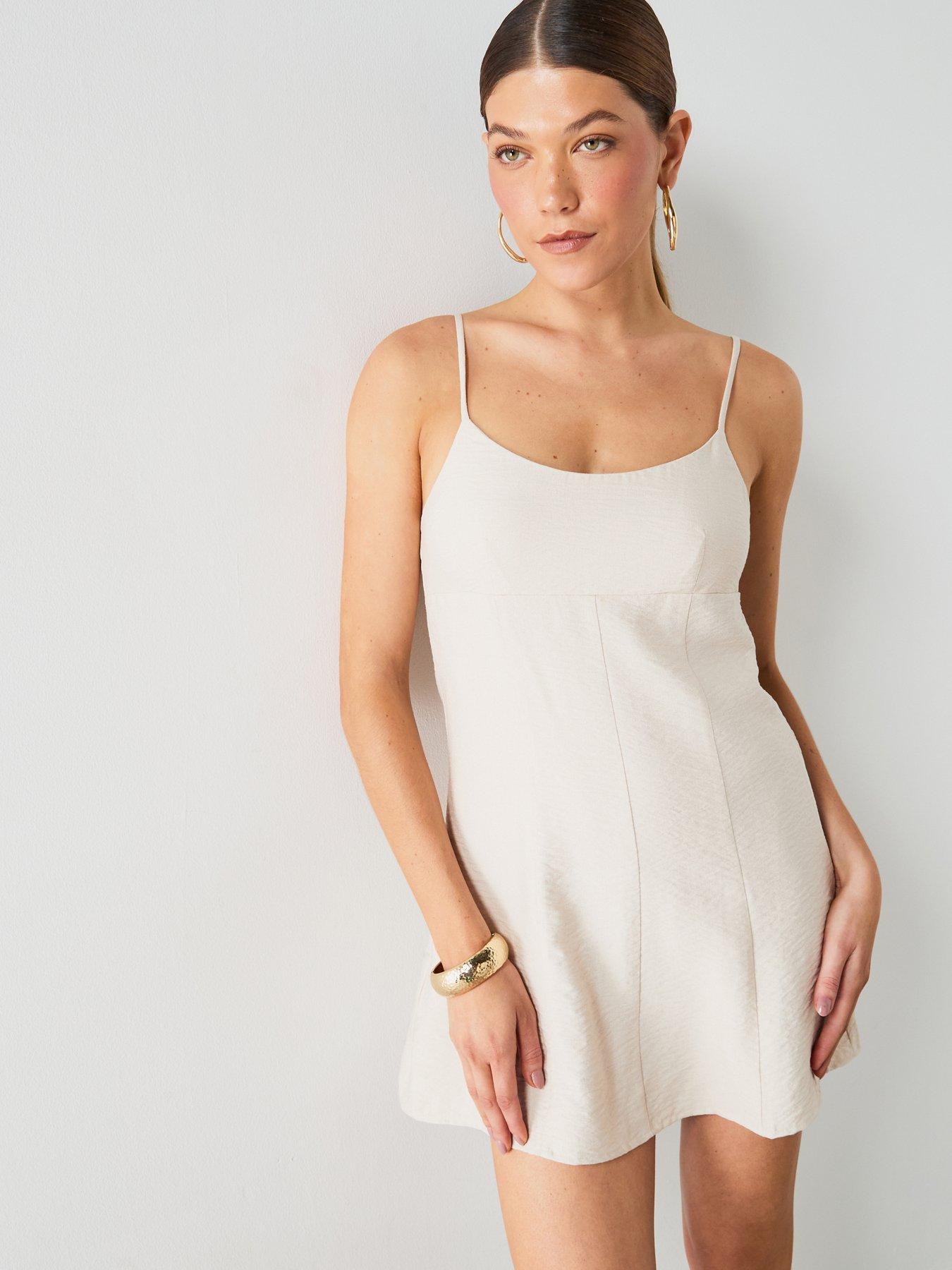 Mango Dress Strap - Beige
