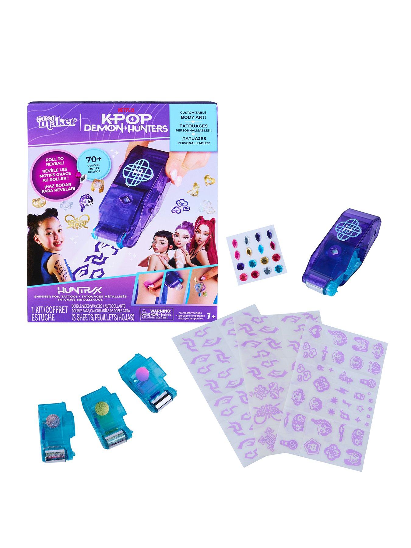K-Pop Demon Hunters Cool Maker - K-Pop Demon Hunters , Shimmer me Tattoo