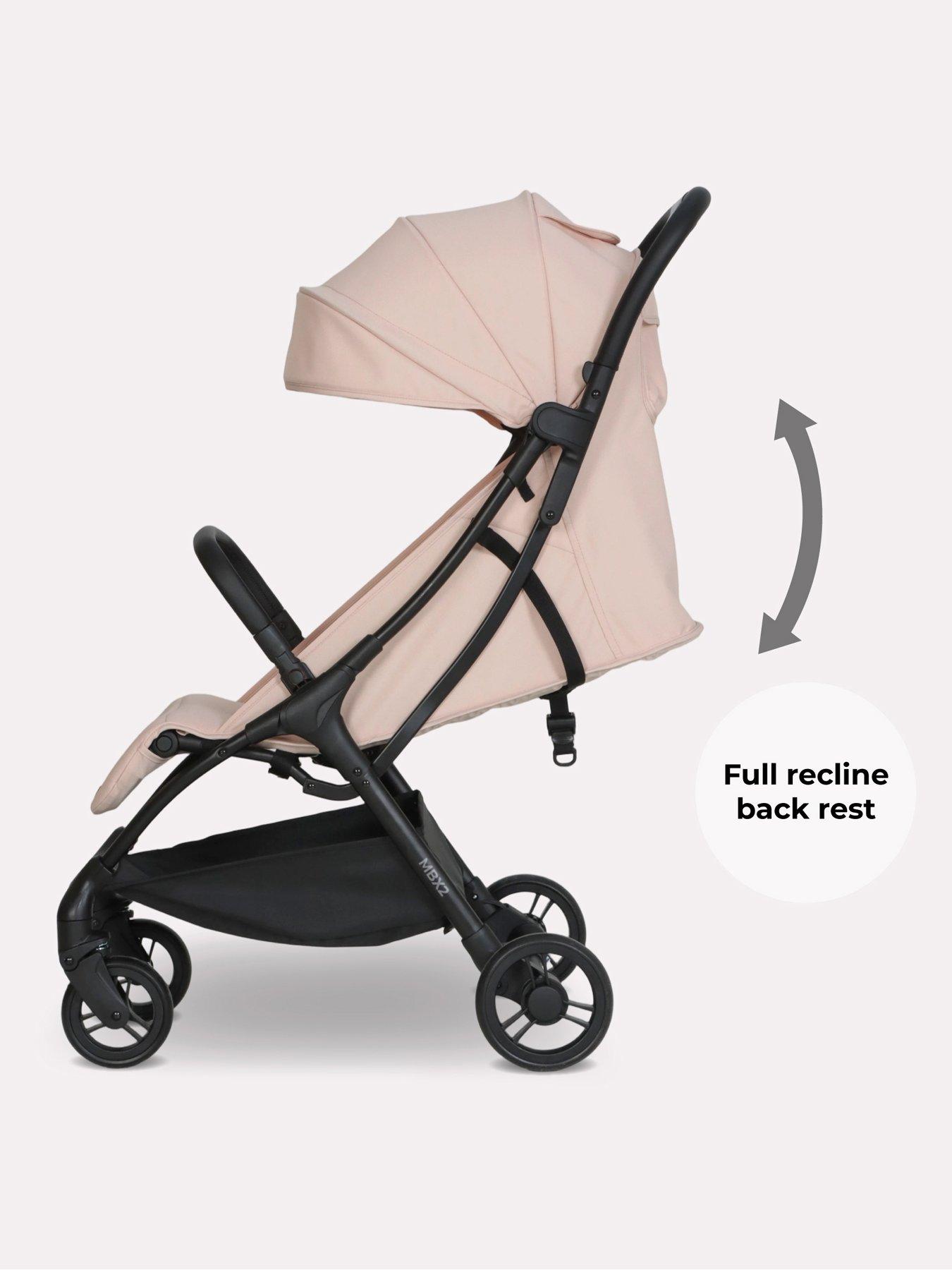 Image 5 of 8 of My Babiie MBX2 Compact Stroller - Blush Pink