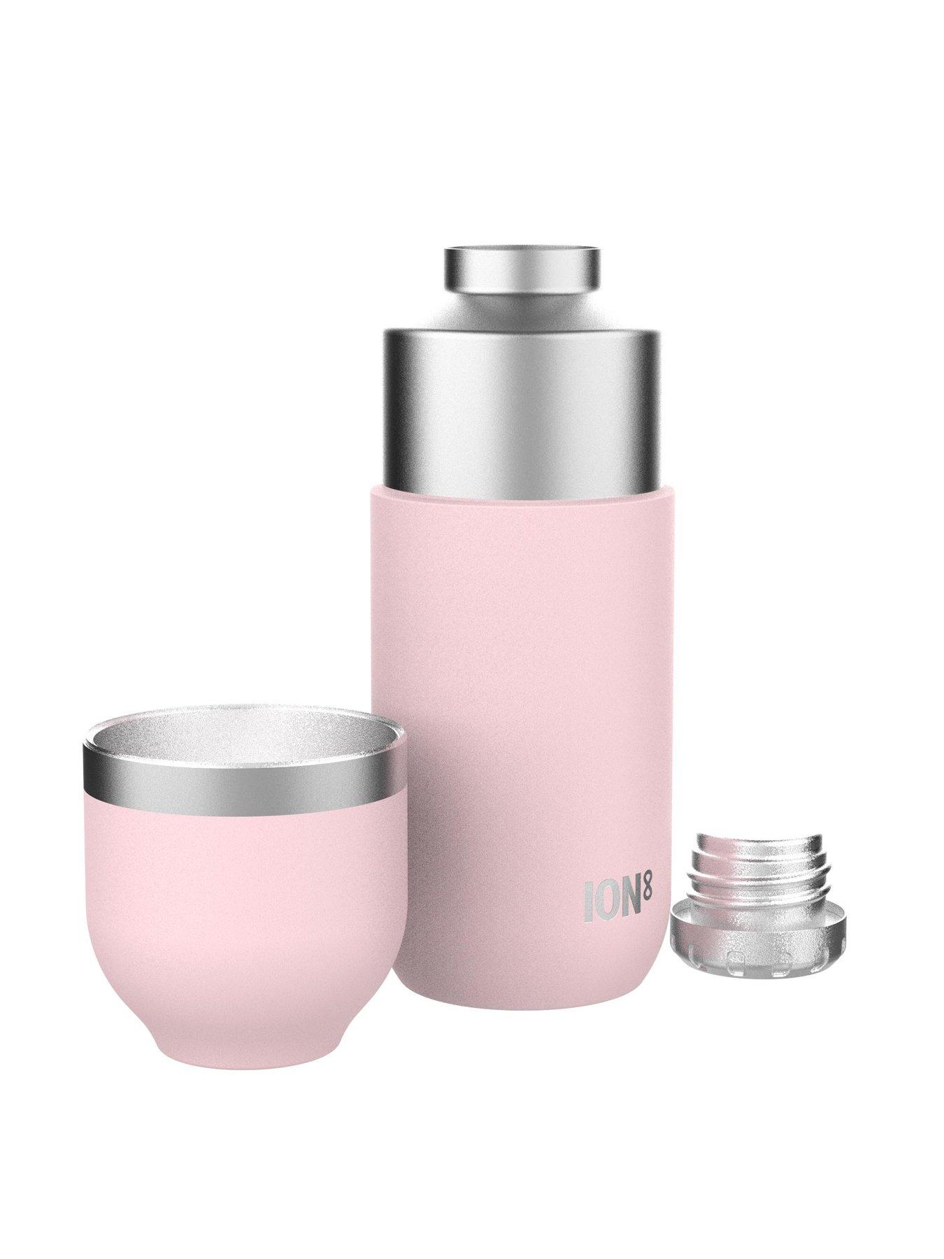 Image 4 of 7 of Ion8 Luma Flask & Mug, Vacuum Insulated, Rose Quartz, 700ml (24oz)