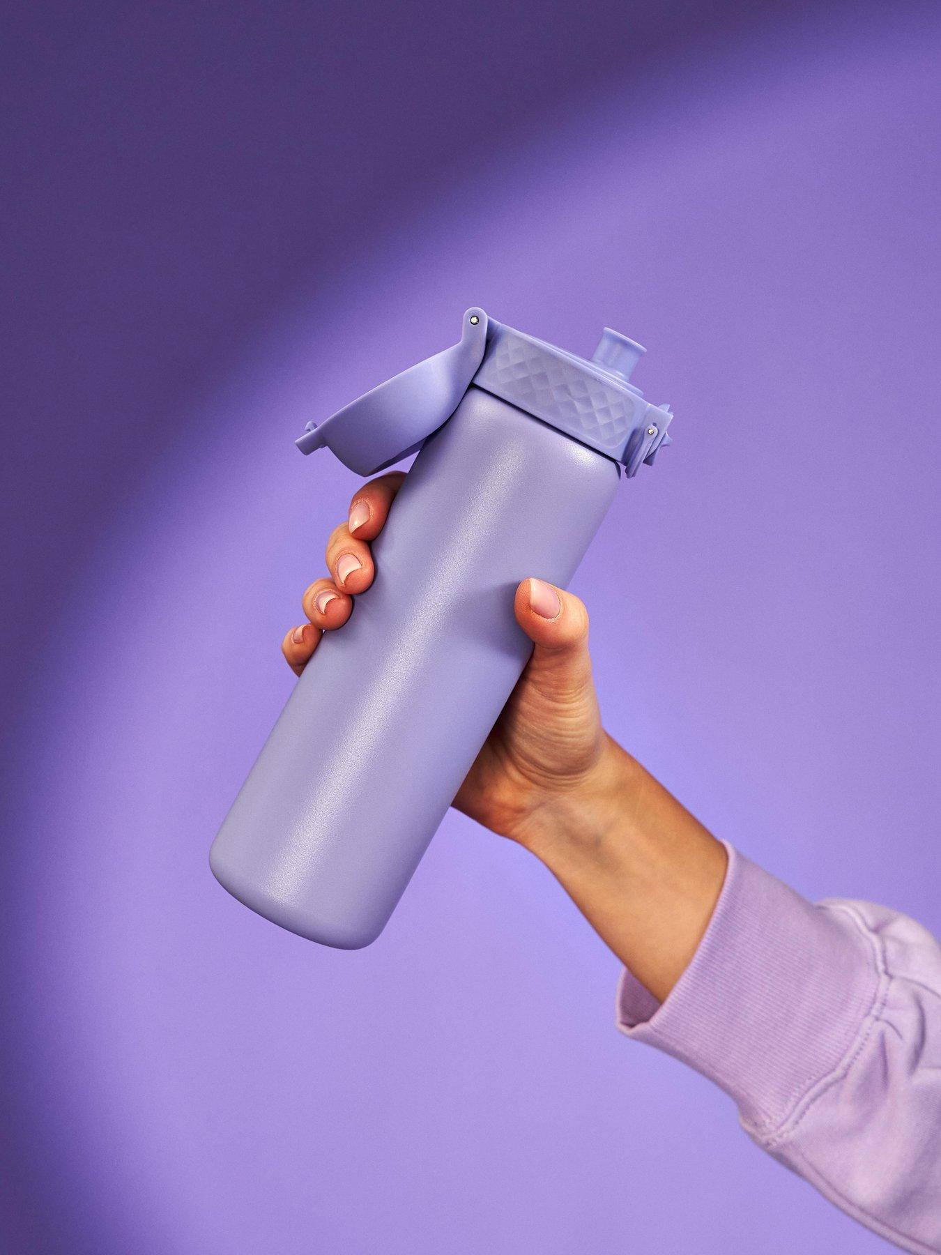 Ion8 Leak Proof Slim Water Bottle, Vacuum Insulated, Periwinkle, 500ml (17oz)