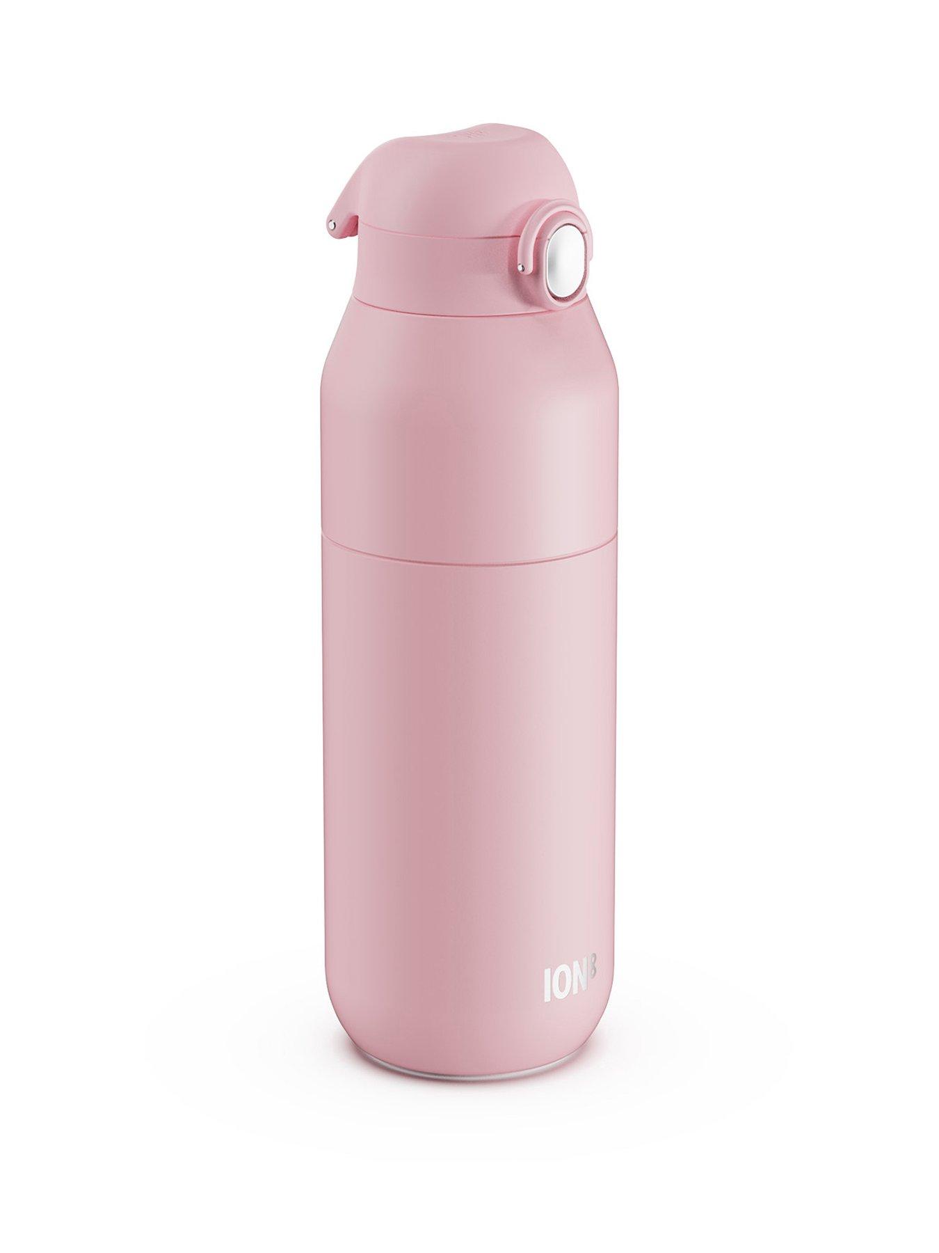Ion8 Revive Insulated Steel Water Bottle, Dual Tone, Blossom, 720ml / 24oz