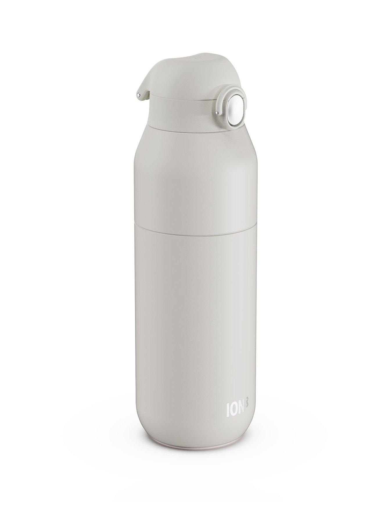 Ion8 Revive Insulated Steel Water Bottle, Dual Tone, Starlight, 720ml / 24oz