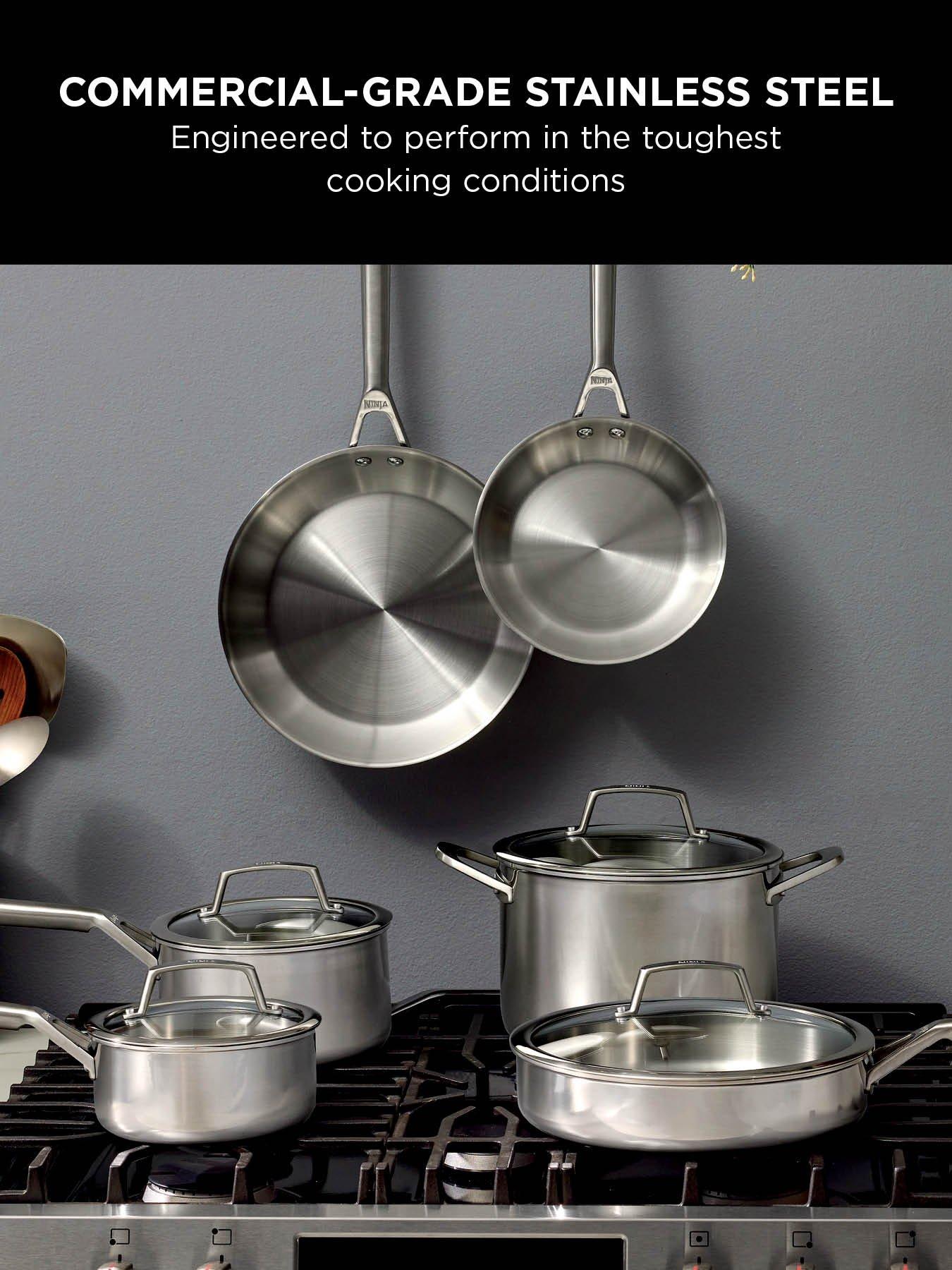 Image 4 of 6 of NINJA Ninja Everclad Stainless Steel 5-piece Set C95005eui