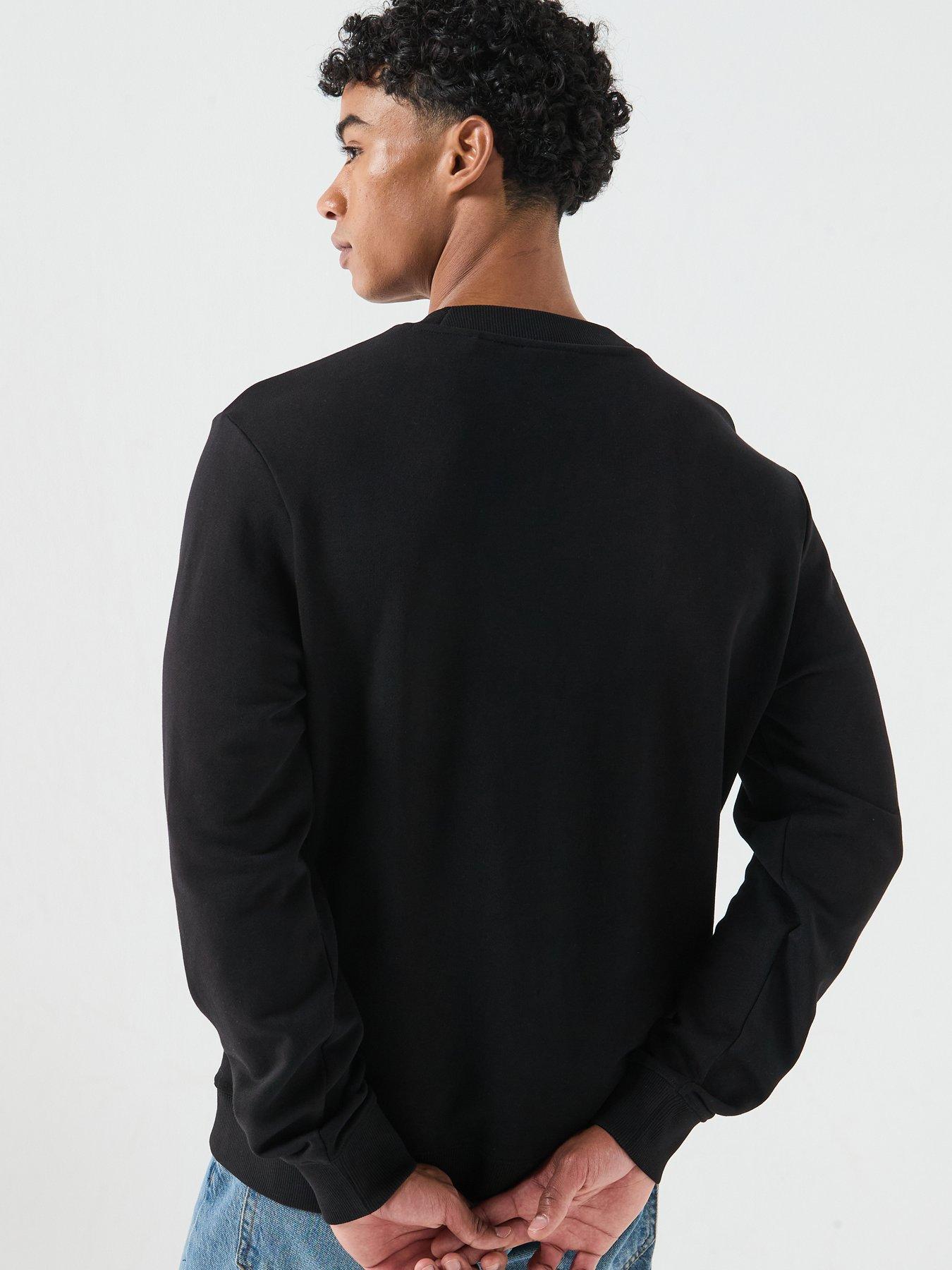 Image 2 of 5 of HUGO Blue Nedos Crew Sweatshirt - Black