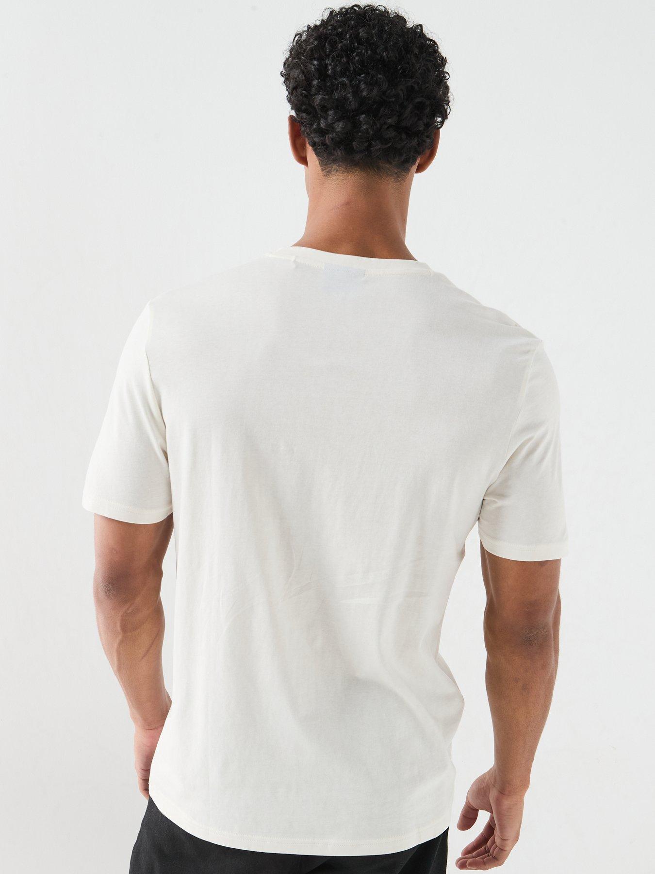Image 2 of 6 of HUGO Blue Nemodo Graphic T-Shirt - White
