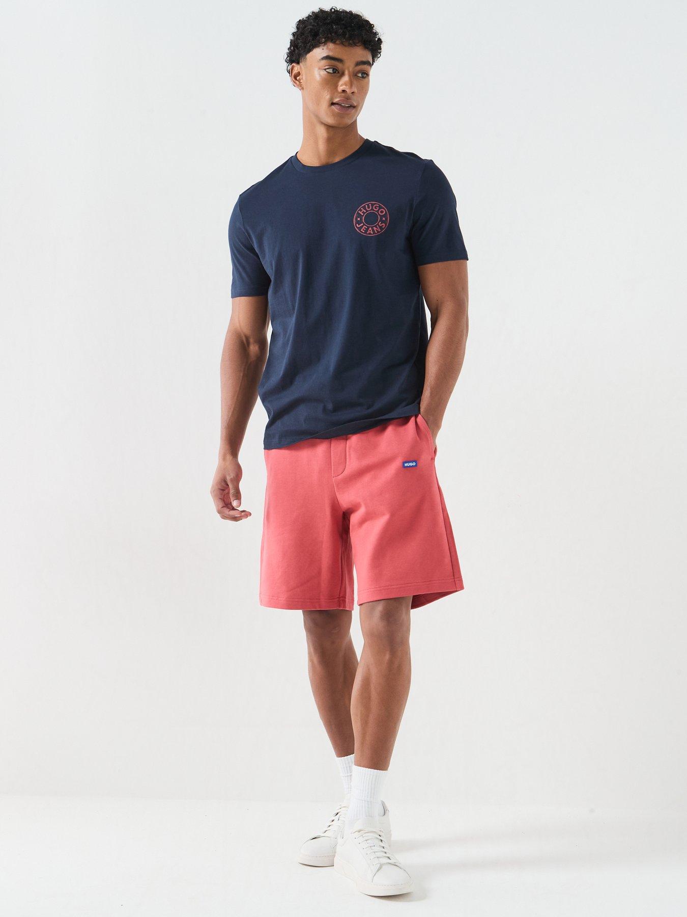 Image 3 of 6 of HUGO Blue Nemodo Graphic T-Shirt - Navy