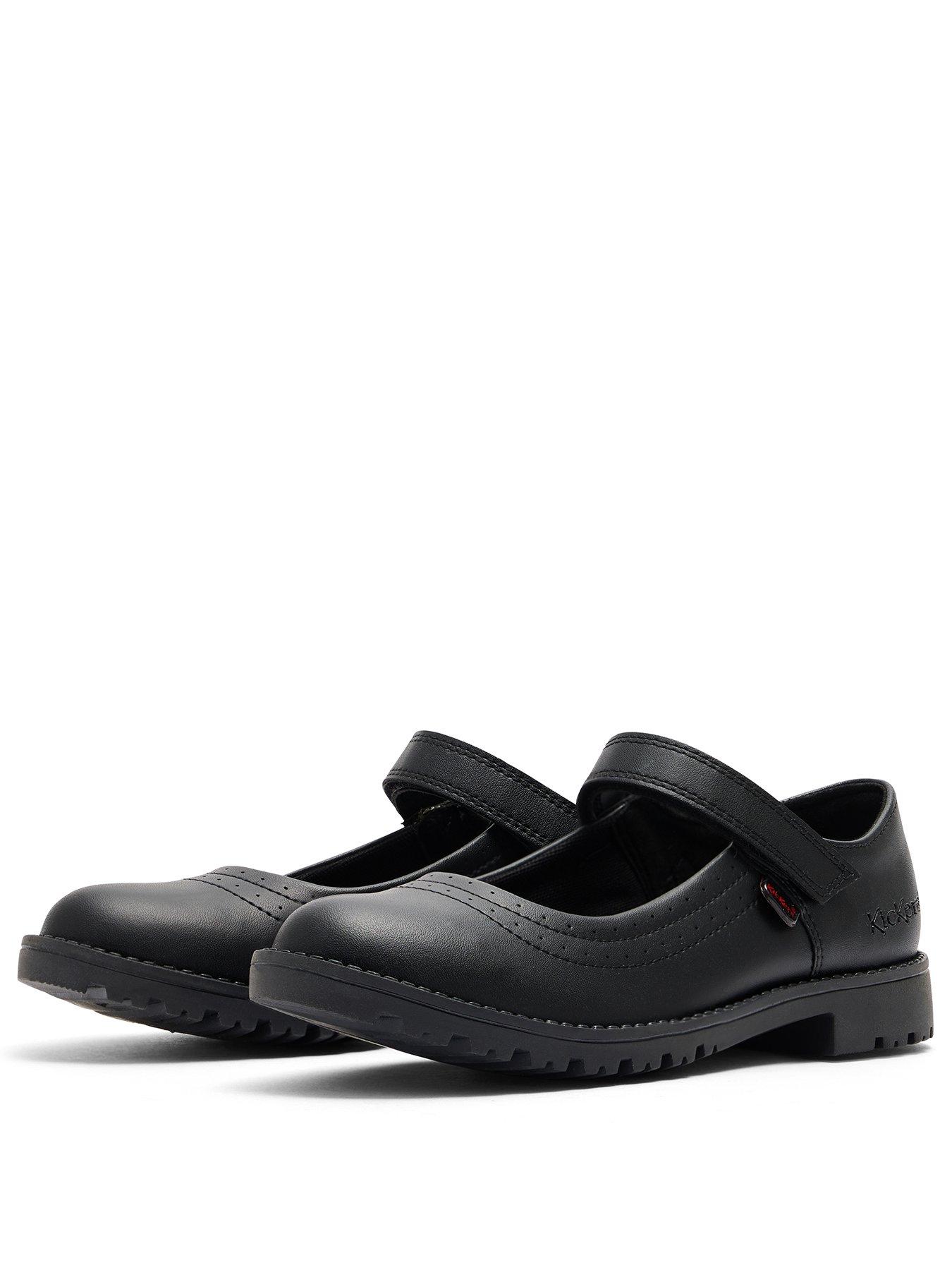Image 2 of 7 of Kickers Junior Lachly Mary-jane Shoe - Black