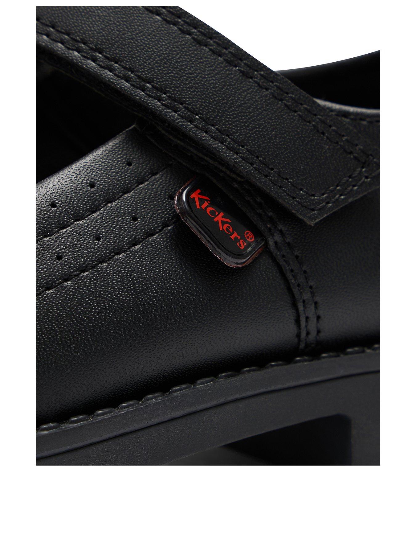 Image 3 of 7 of Kickers Junior Lachly Mary-jane Shoe - Black