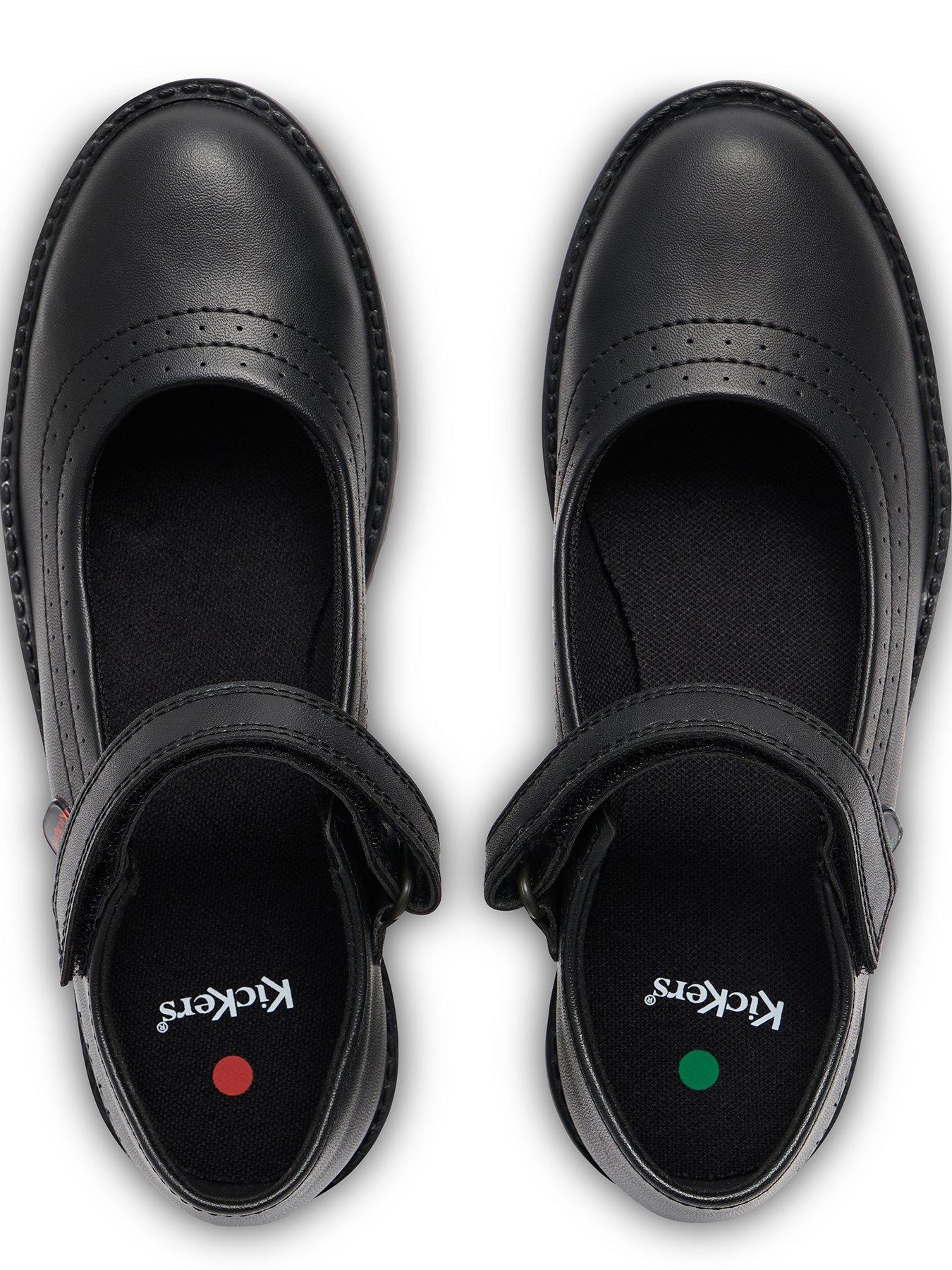 Image 4 of 7 of Kickers Junior Lachly Mary-jane Shoe - Black