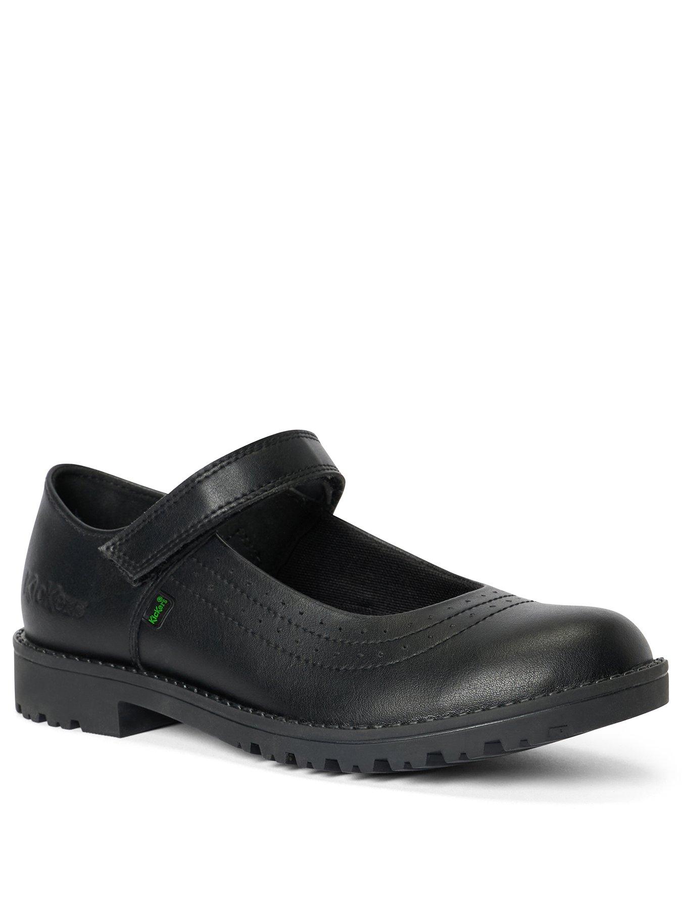 Image 2 of 7 of Kickers Youth Lachly Mary-jane Shoe - Black