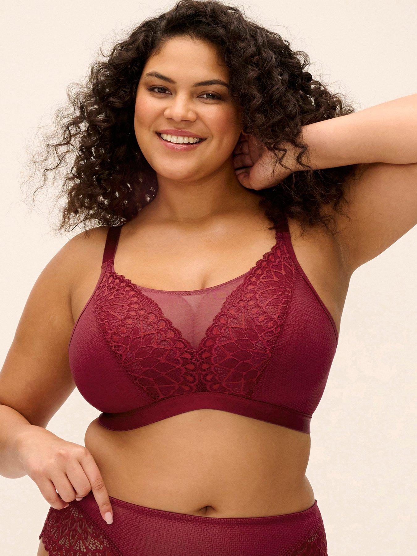 Elomi Elomi Tiernie Non Wired Bralette-tibetan Red