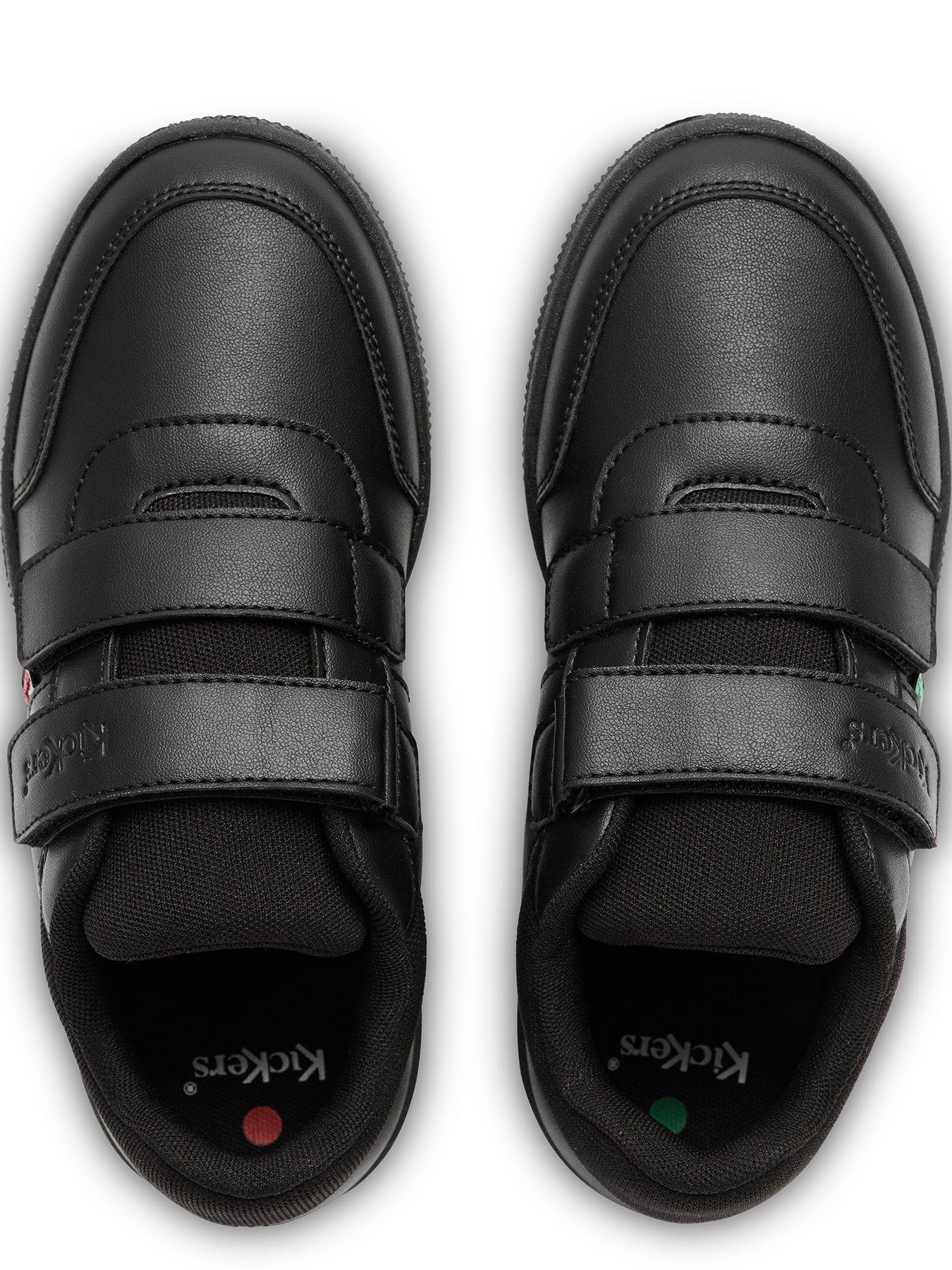 Image 4 of 7 of Kickers Infant Mervan Lo Velcro Shoe - Black