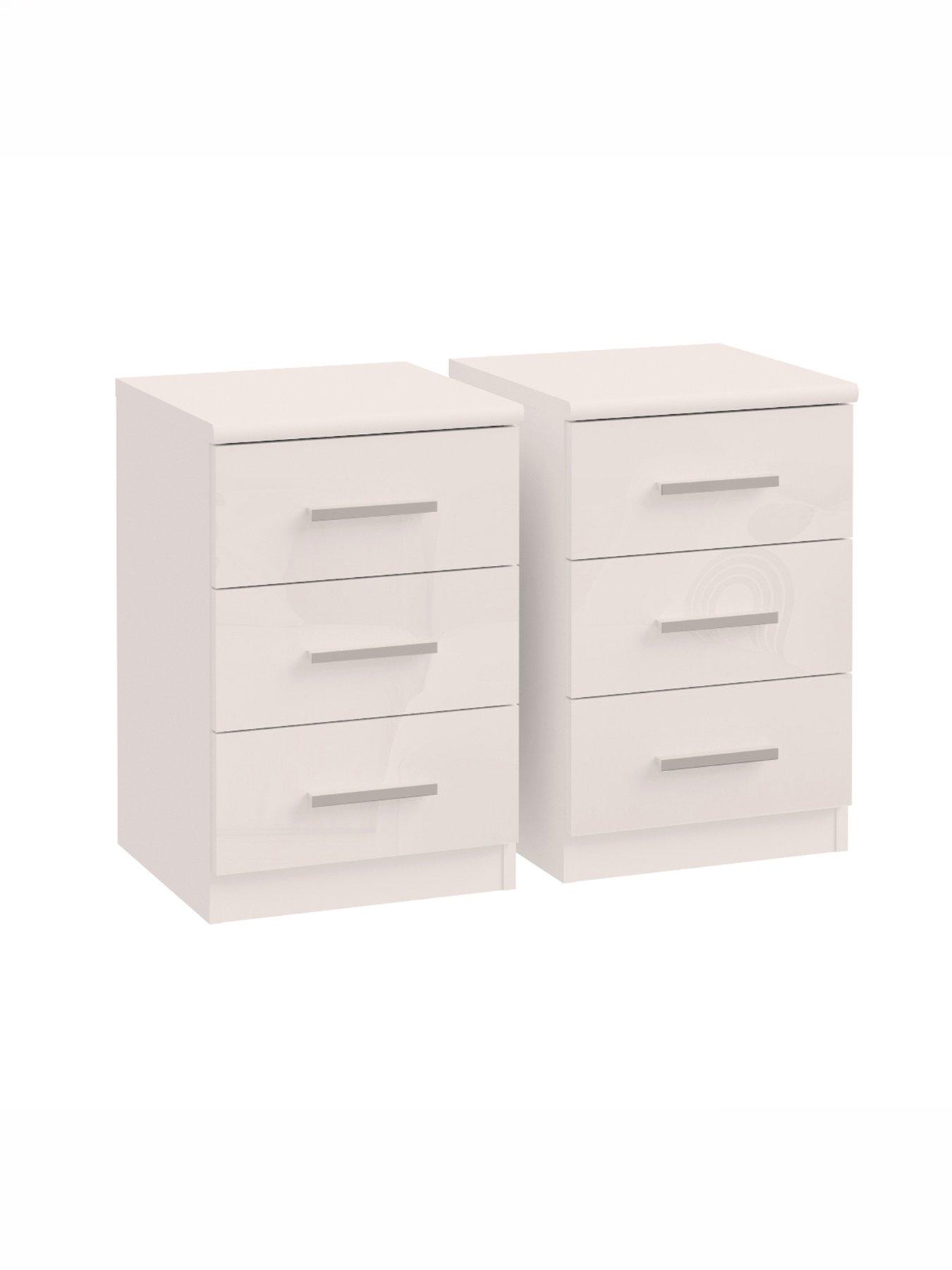 Image 3 of 6 of The Very Collection Prague Pack 2 (bedside, 4+2 Drw, 2 Dr Robe) - FSC&reg; Certified