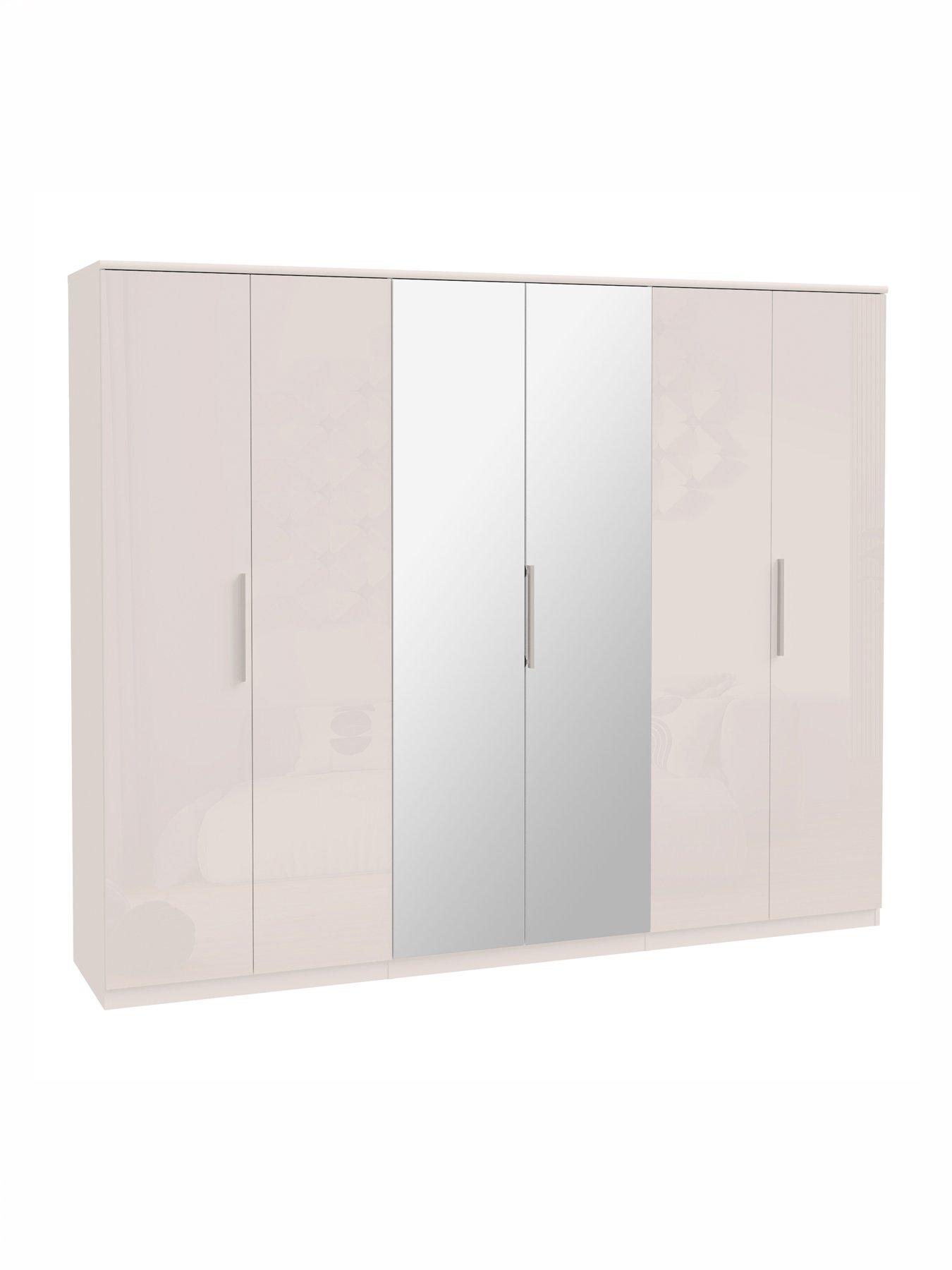 Image 5 of 6 of The Very Collection Prague Pack 2 (bedside, 4+2 Drw, 2 Dr Robe) - FSC&reg; Certified