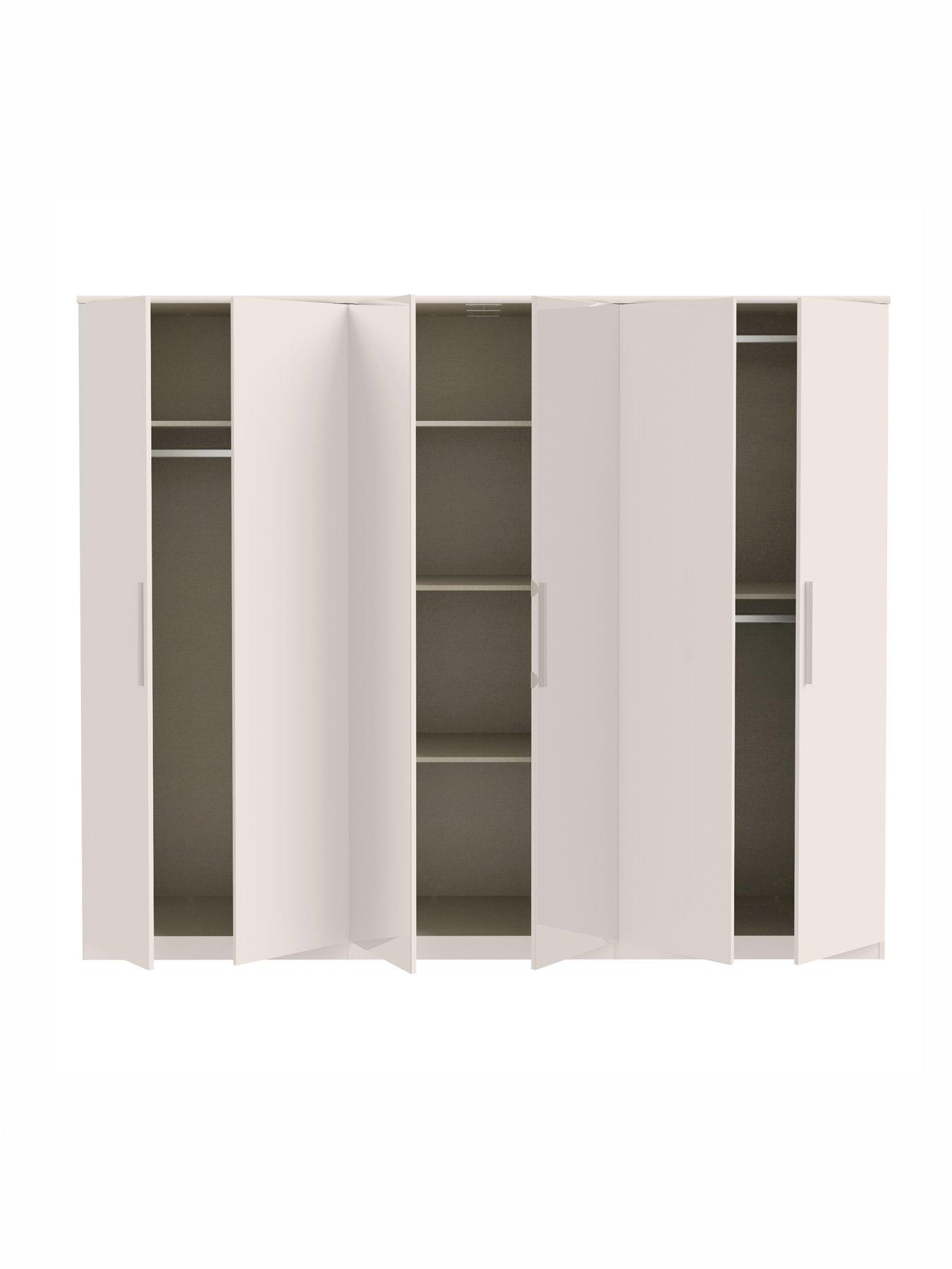 Image 6 of 6 of The Very Collection Prague Pack 2 (bedside, 4+2 Drw, 2 Dr Robe) - FSC&reg; Certified