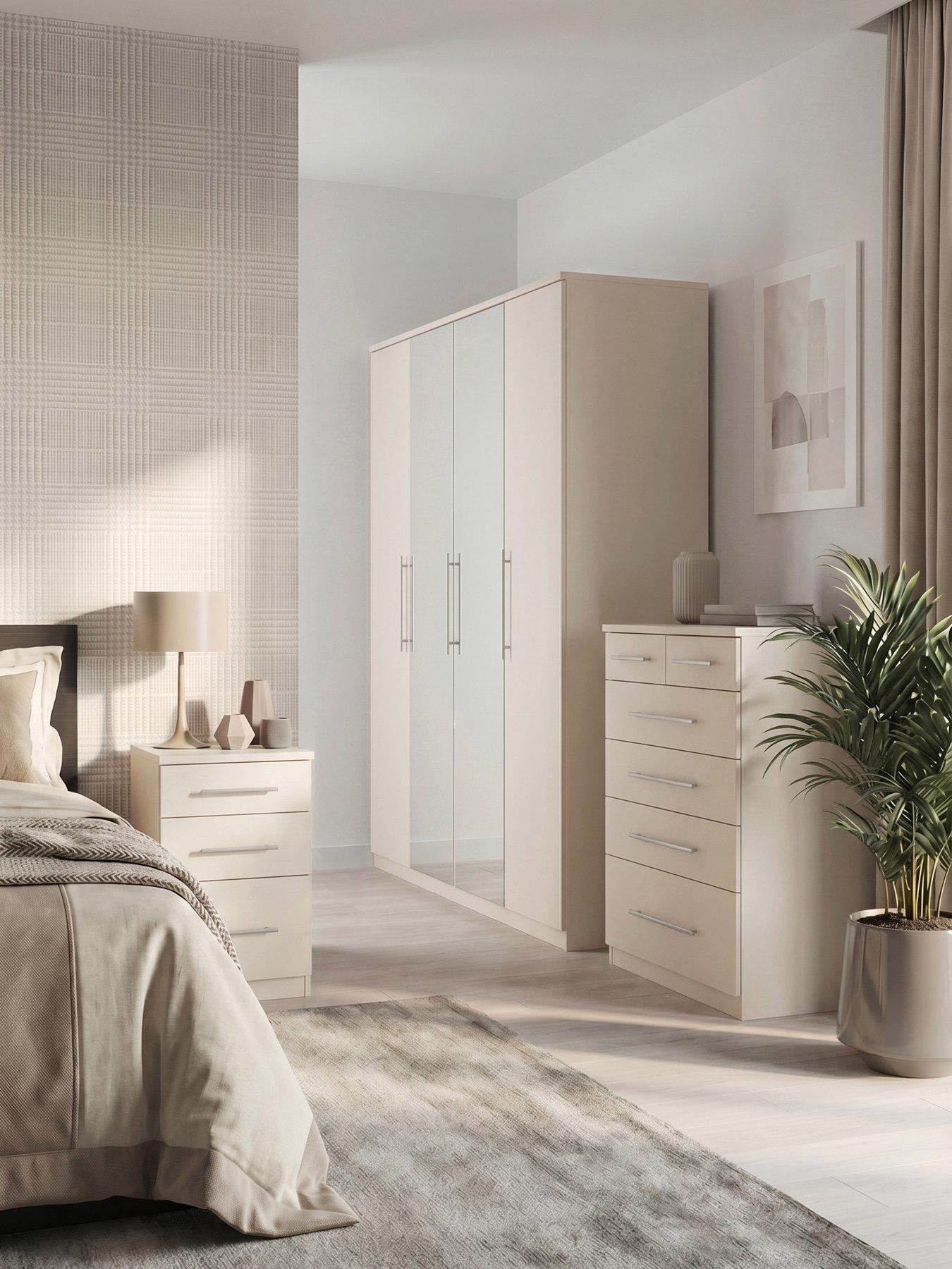 The Very Collection Prague Pack 3 (bedside, 4+2, 4 Dr Robe) - FSC® Certified