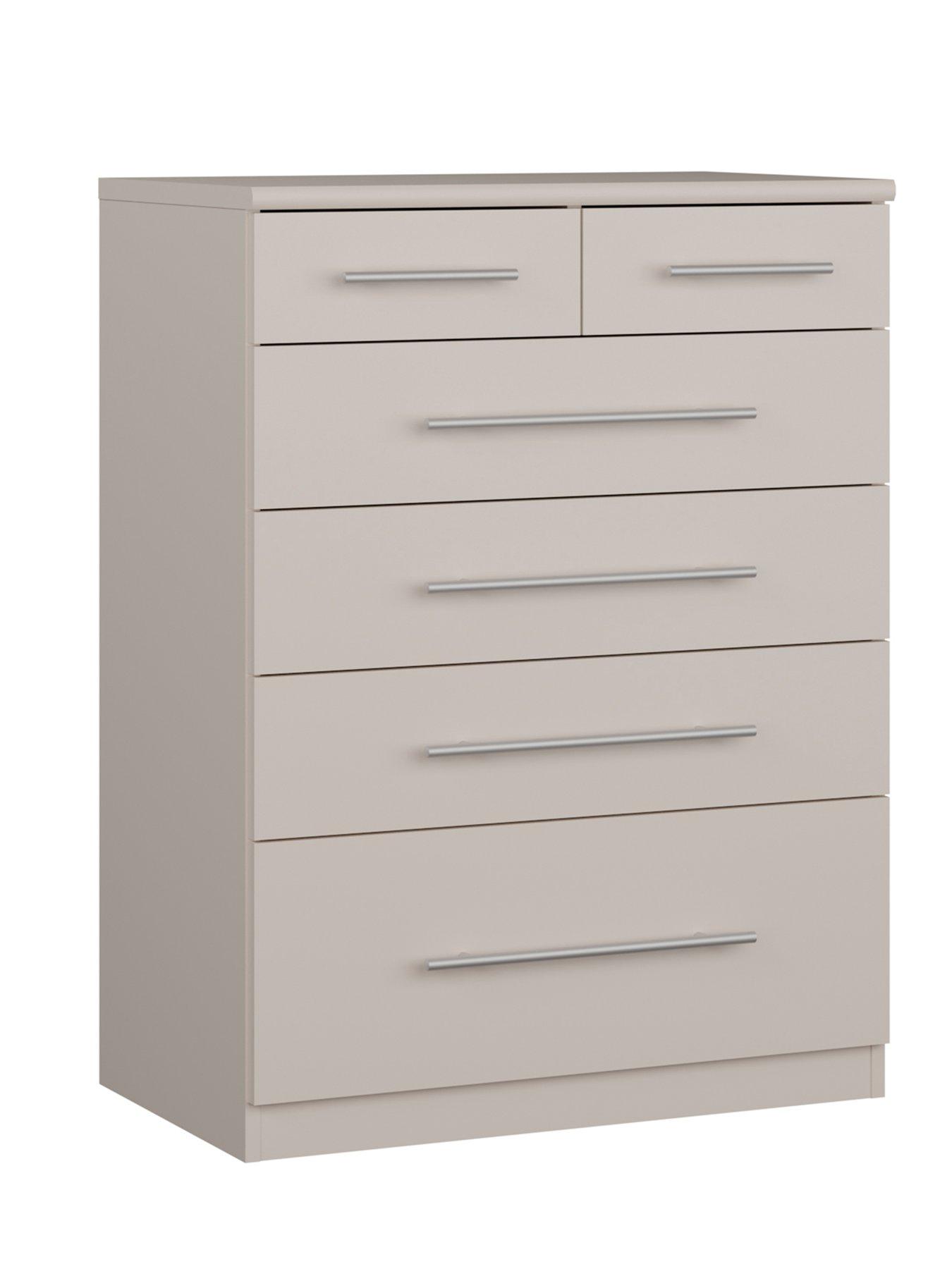 Image 4 of 6 of The Very Collection Prague Pack 3 (bedside, 4+2, 4 Dr Robe) - FSC&reg; Certified