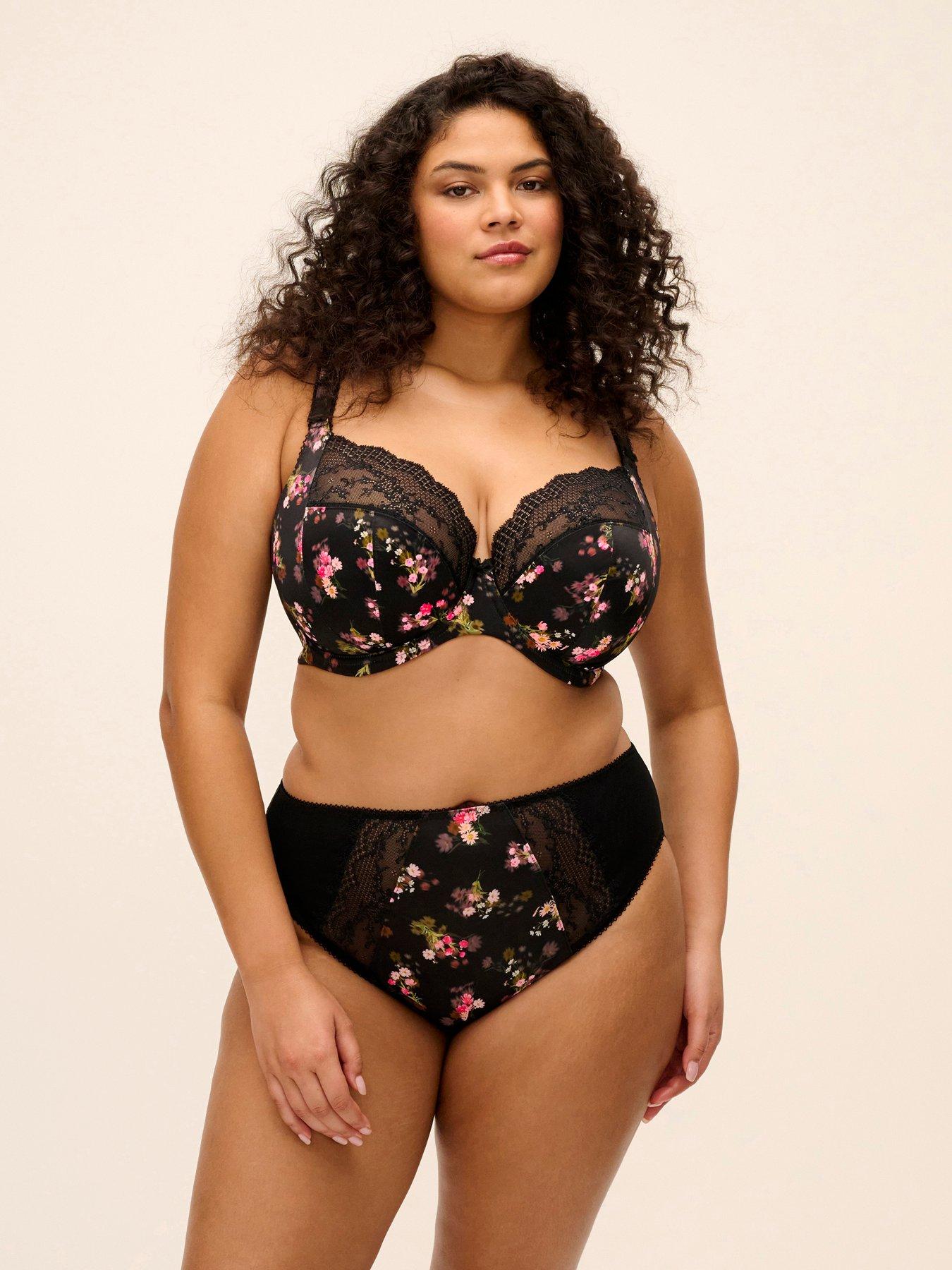 Image 1 of 4 of Elomi Elomi Lucie Underwire Plunge Bra - Stretch-fleur