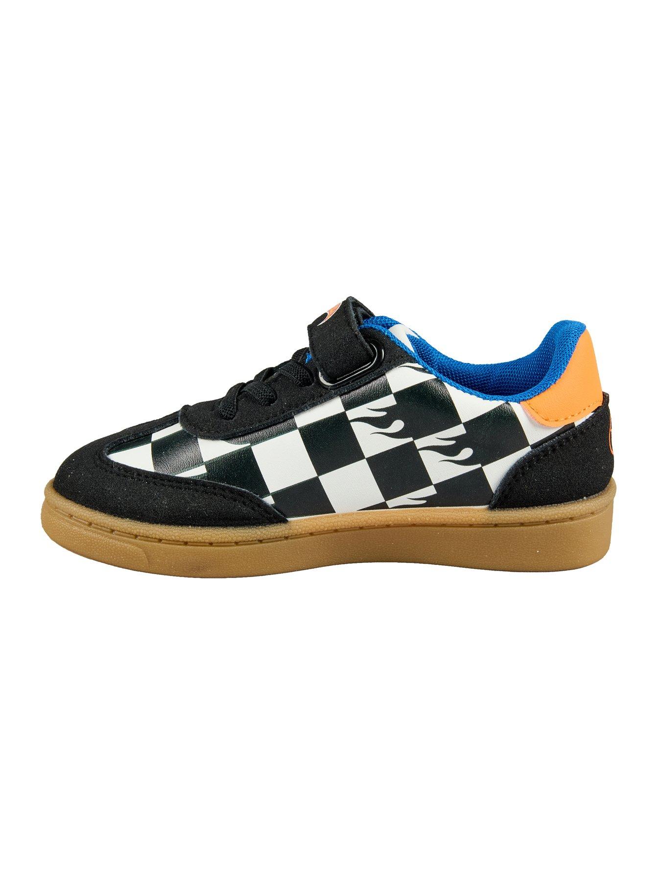Image 5 of 6 of The Very Collection Boys Hot Wheels Touch Fastening Trainers - Black