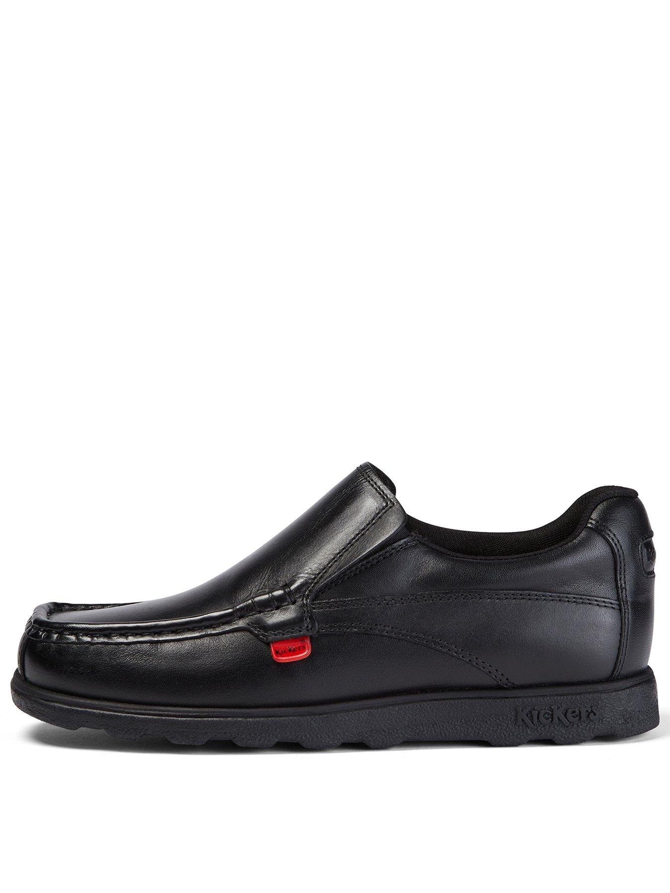 Kickers Youth Fragma Slip-on Shoe - Black