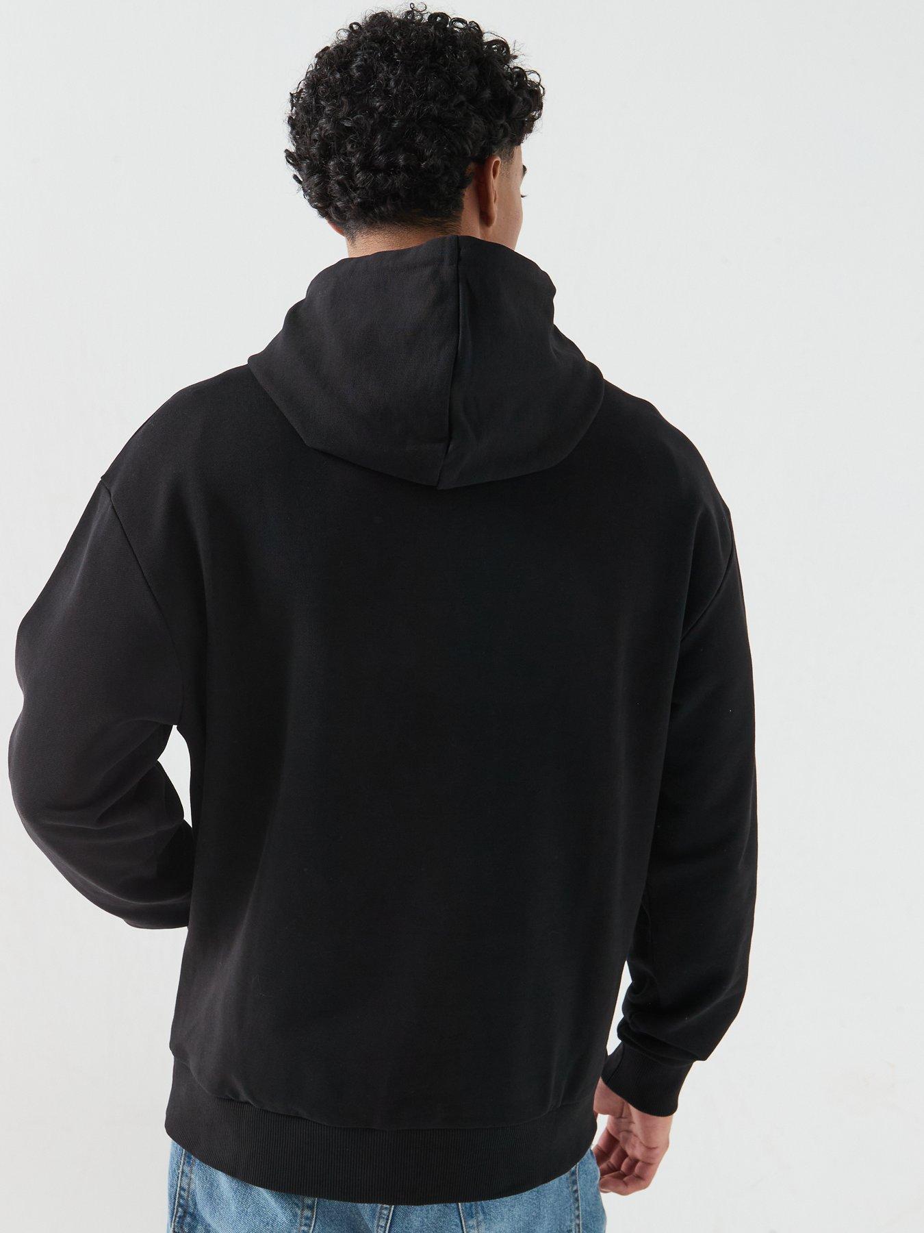 Image 2 of 6 of HUGO Nalonso Overhead Hoodie - Black