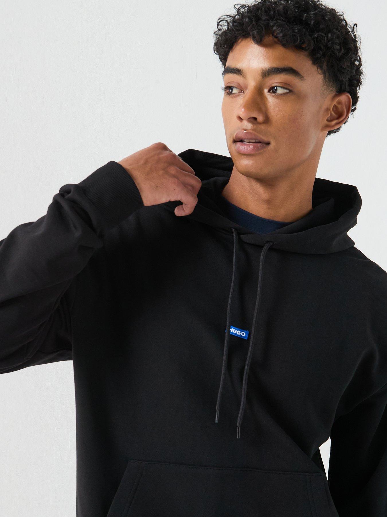 Image 5 of 6 of HUGO Nalonso Overhead Hoodie - Black