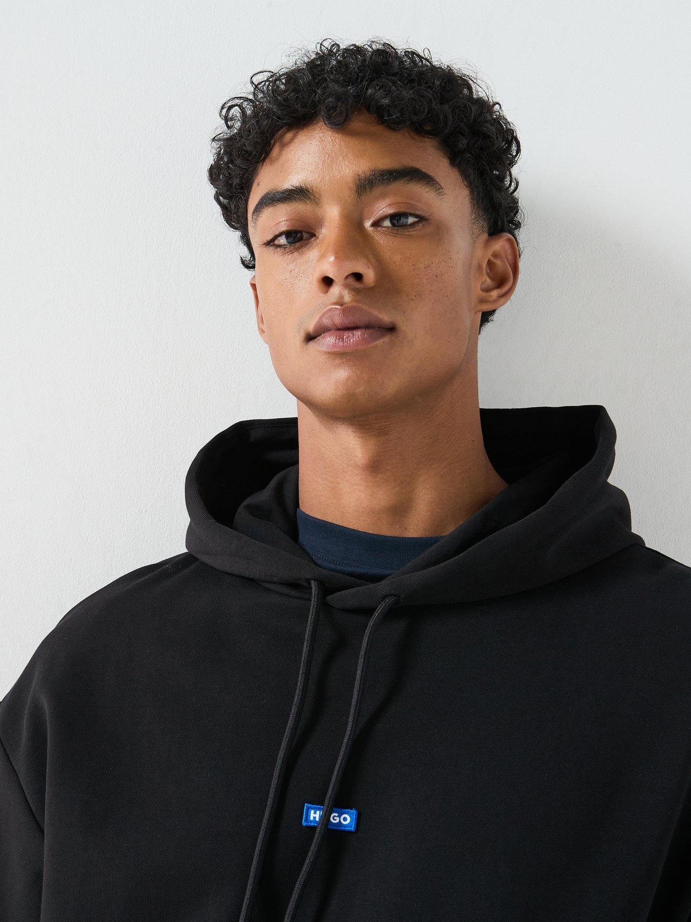 Image 6 of 6 of HUGO Nalonso Overhead Hoodie - Black