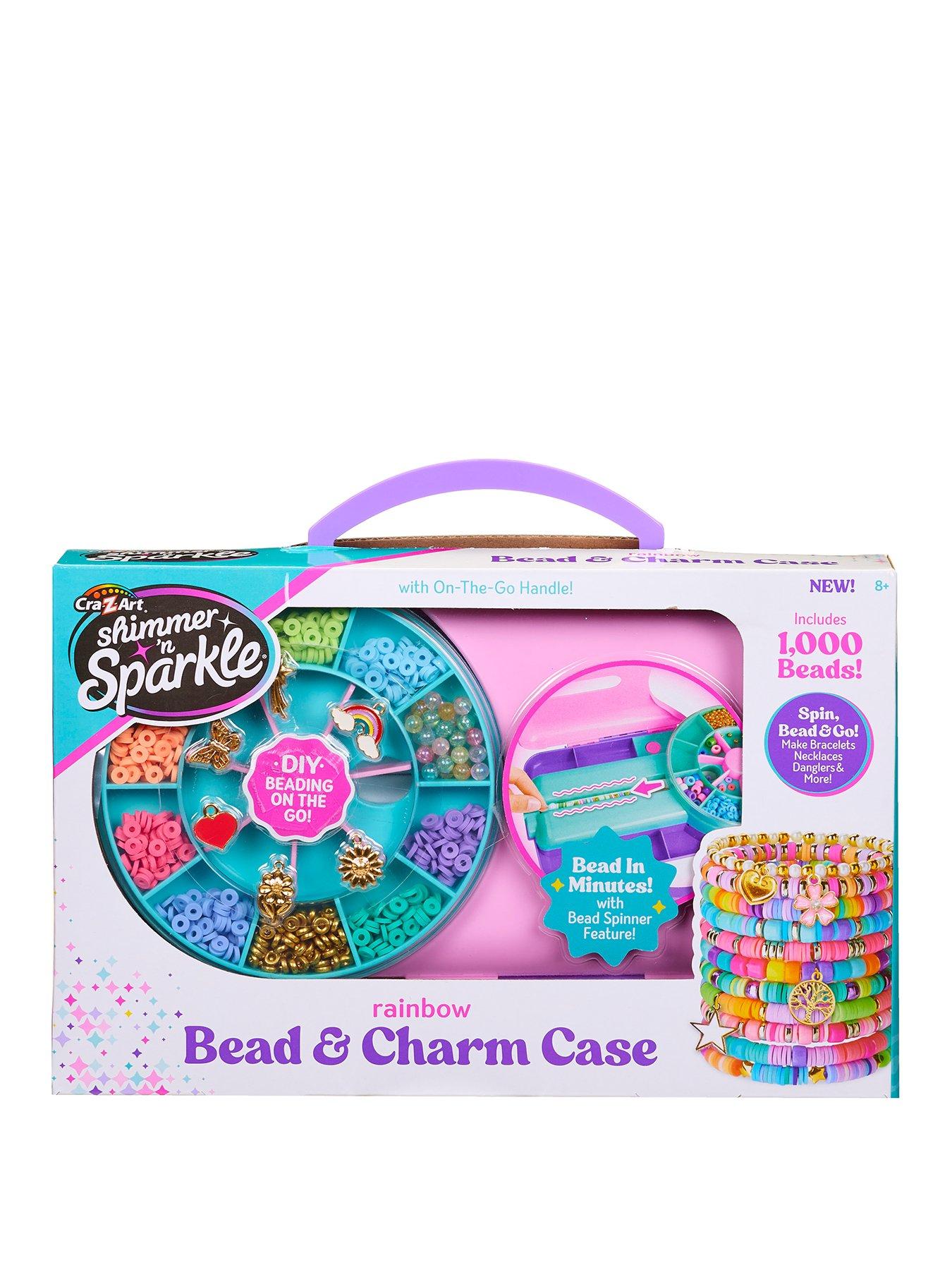 Image 1 of 6 of Shimmer & Sparkle Rainbow Bead And Charm Case