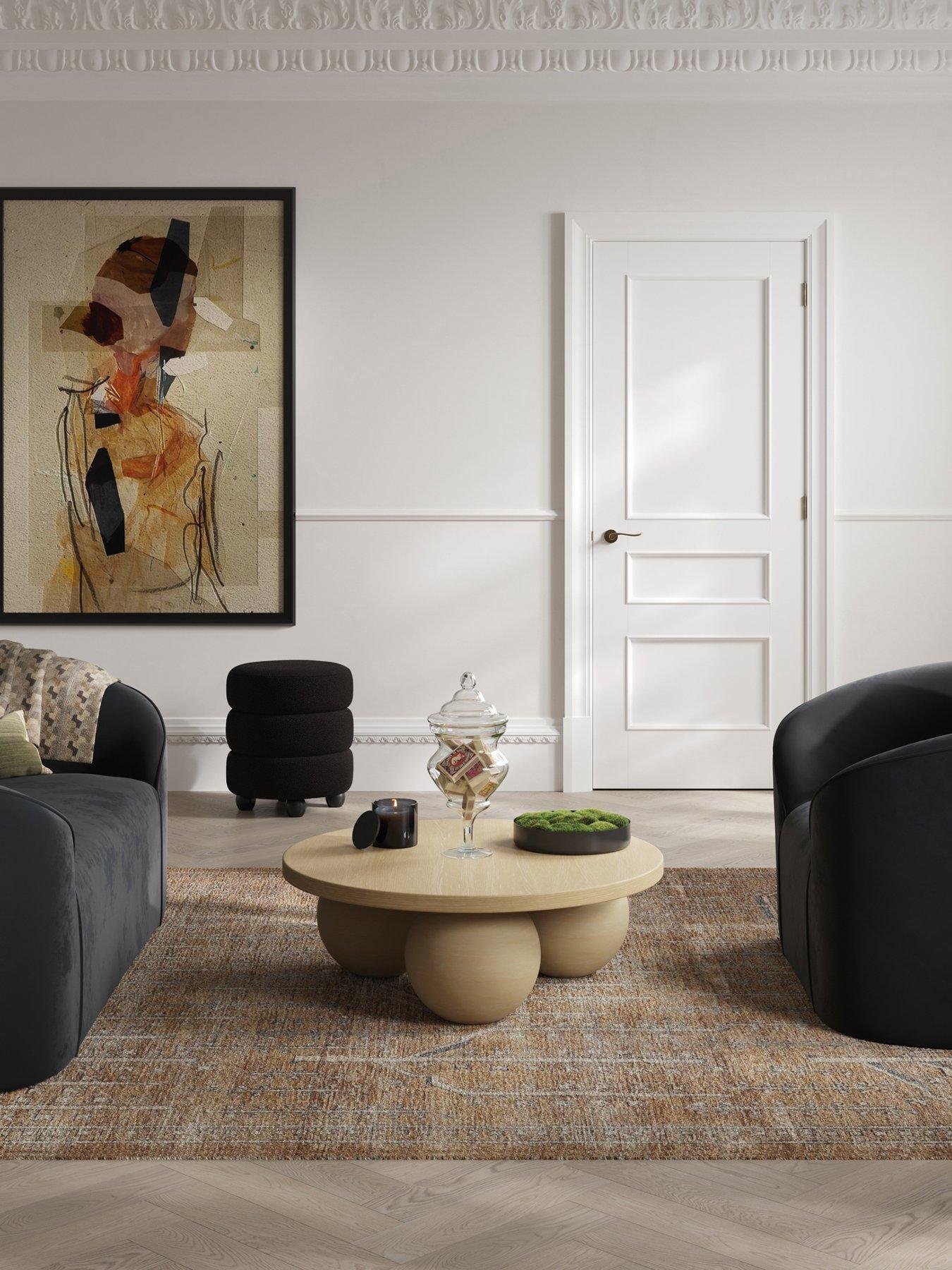 Image 1 of 4 of LPD Home Kenji Calico Coffee Table