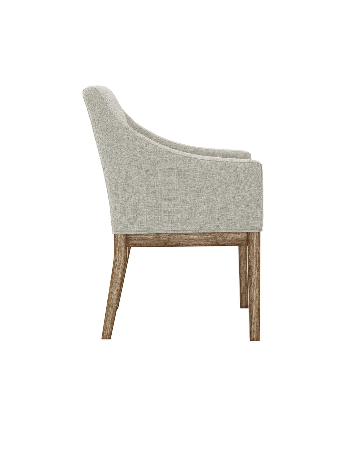 Image 5 of 6 of LPD Home Piper Brushed Wood Dining Chair