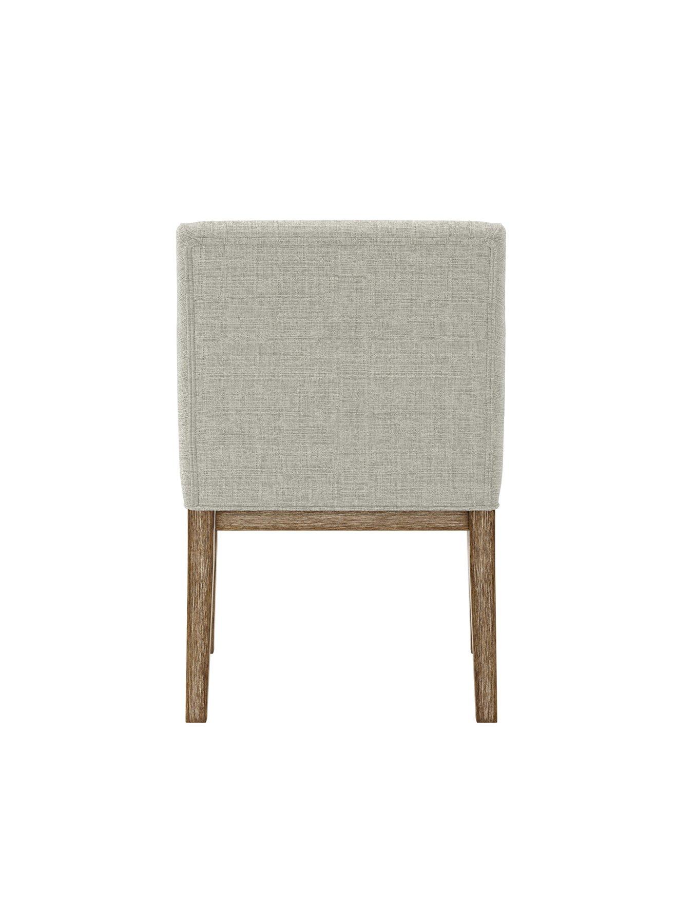 Image 6 of 6 of LPD Home Piper Brushed Wood Dining Chair