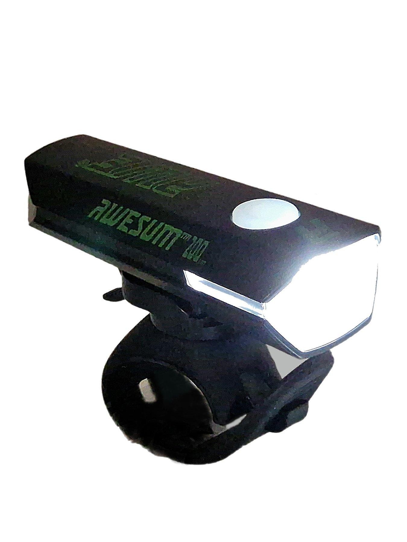 AWE AweSum200 Superbright 200 Lumens 1 x White LED USB Rechargeable Bike Front Light