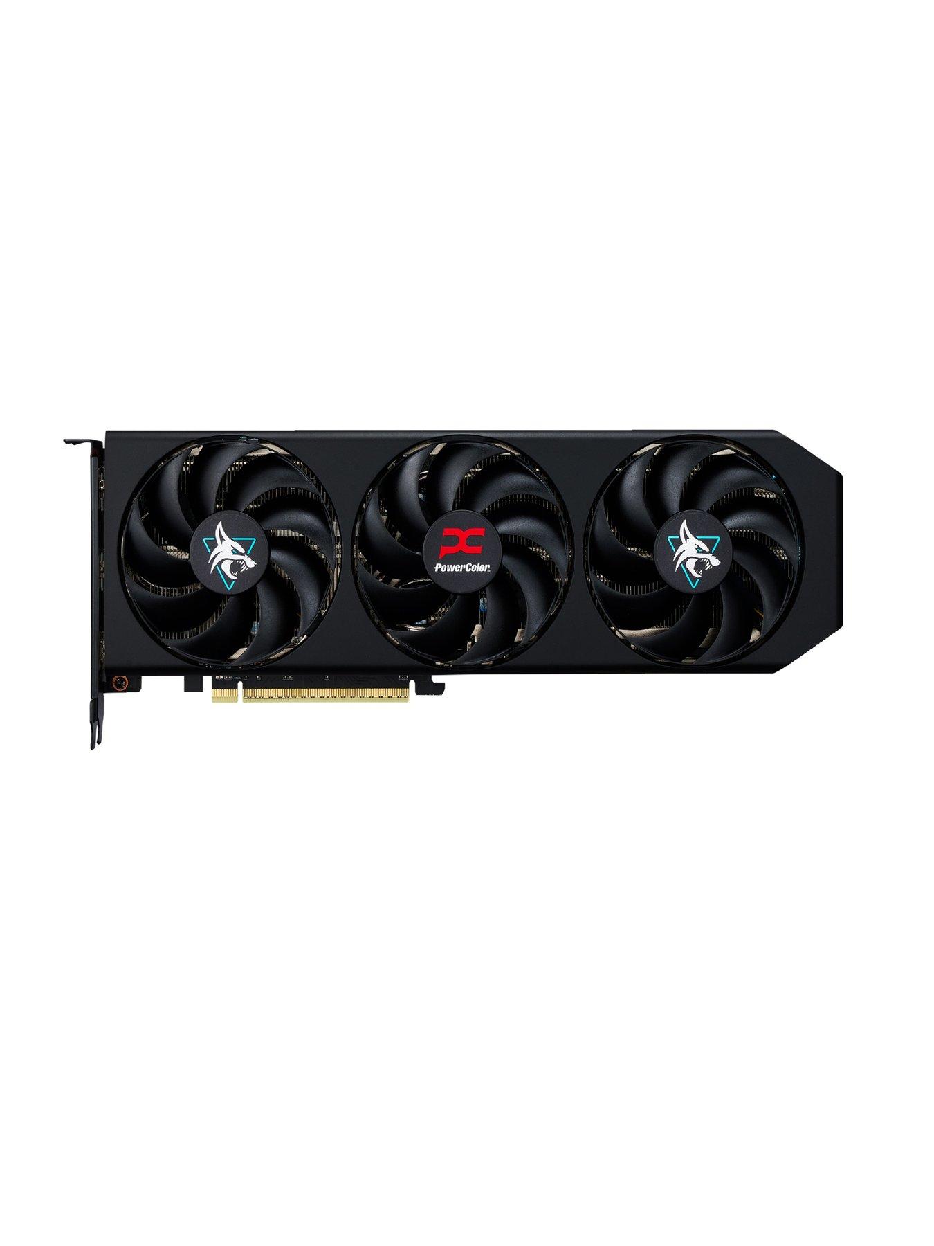 Image 2 of 5 of PowerColor RX 9060 XT HellHound 16GB OC Graphics Card