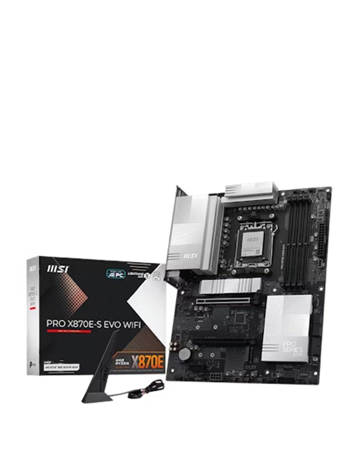 Msi Pro X870E-S Evo Wifi Motherboard in Black