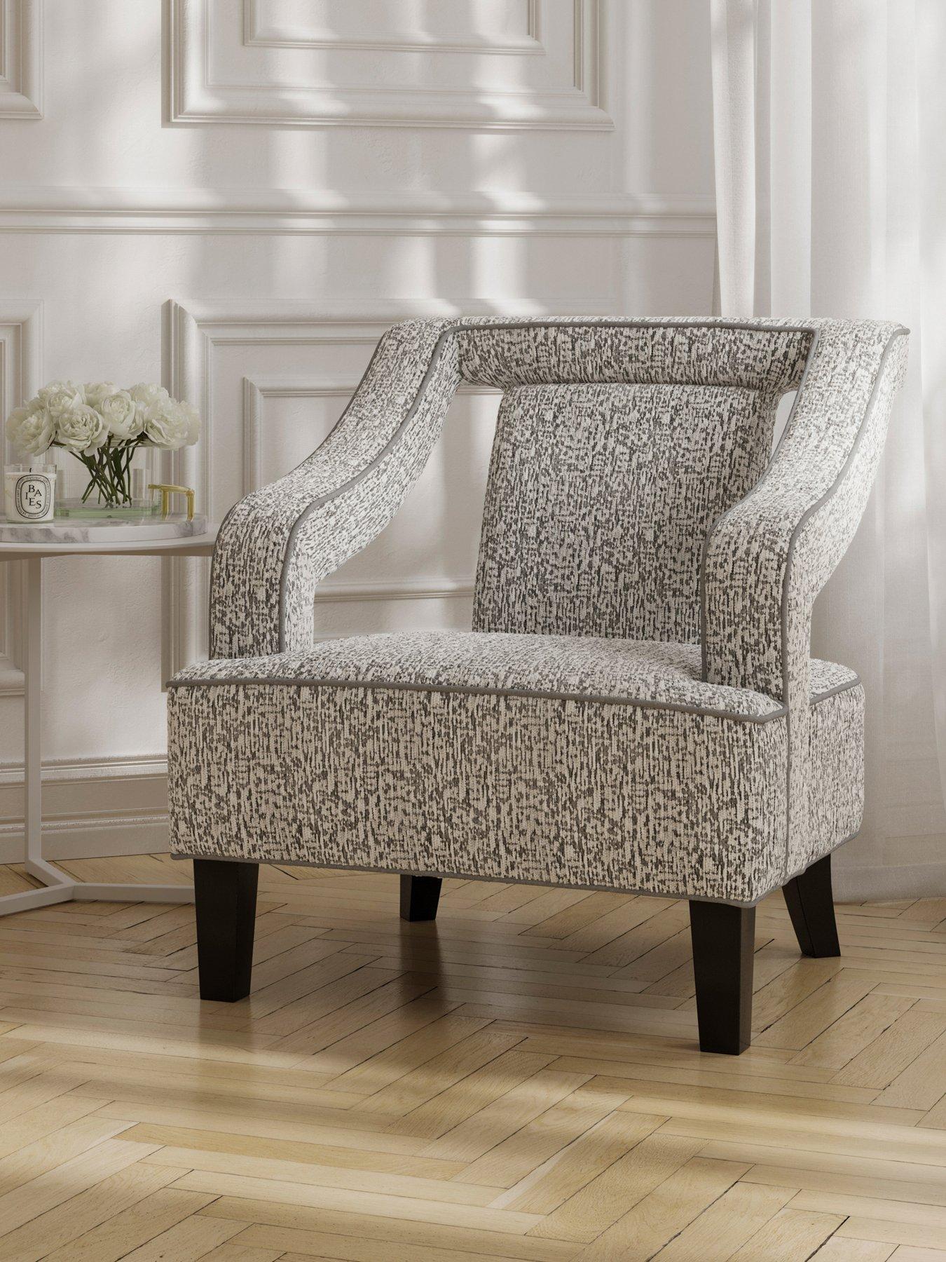 LPD Home Sofia Grey Chair