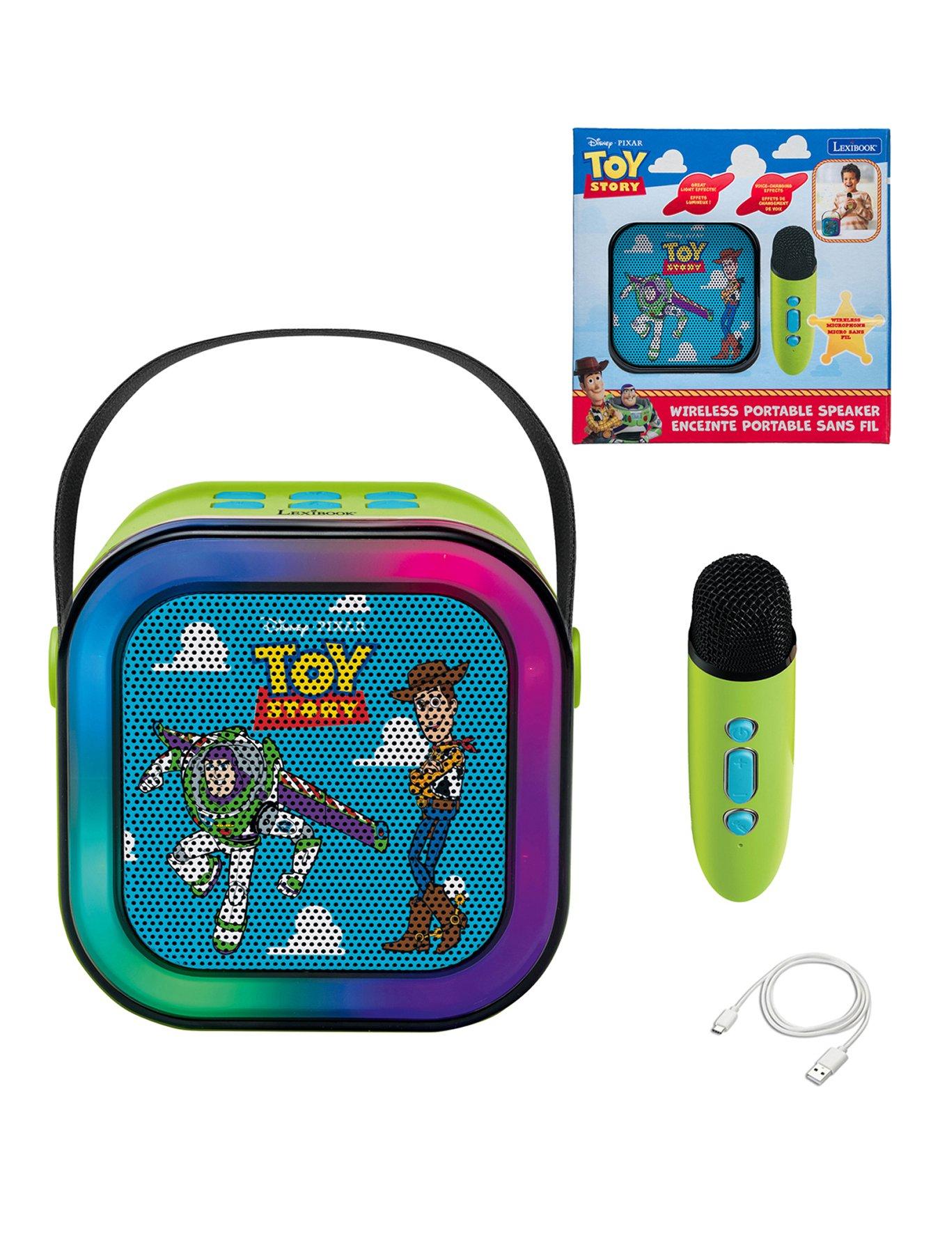 Toy Story Mini Bluetooth Karaoke 2 Mics- Toy Story