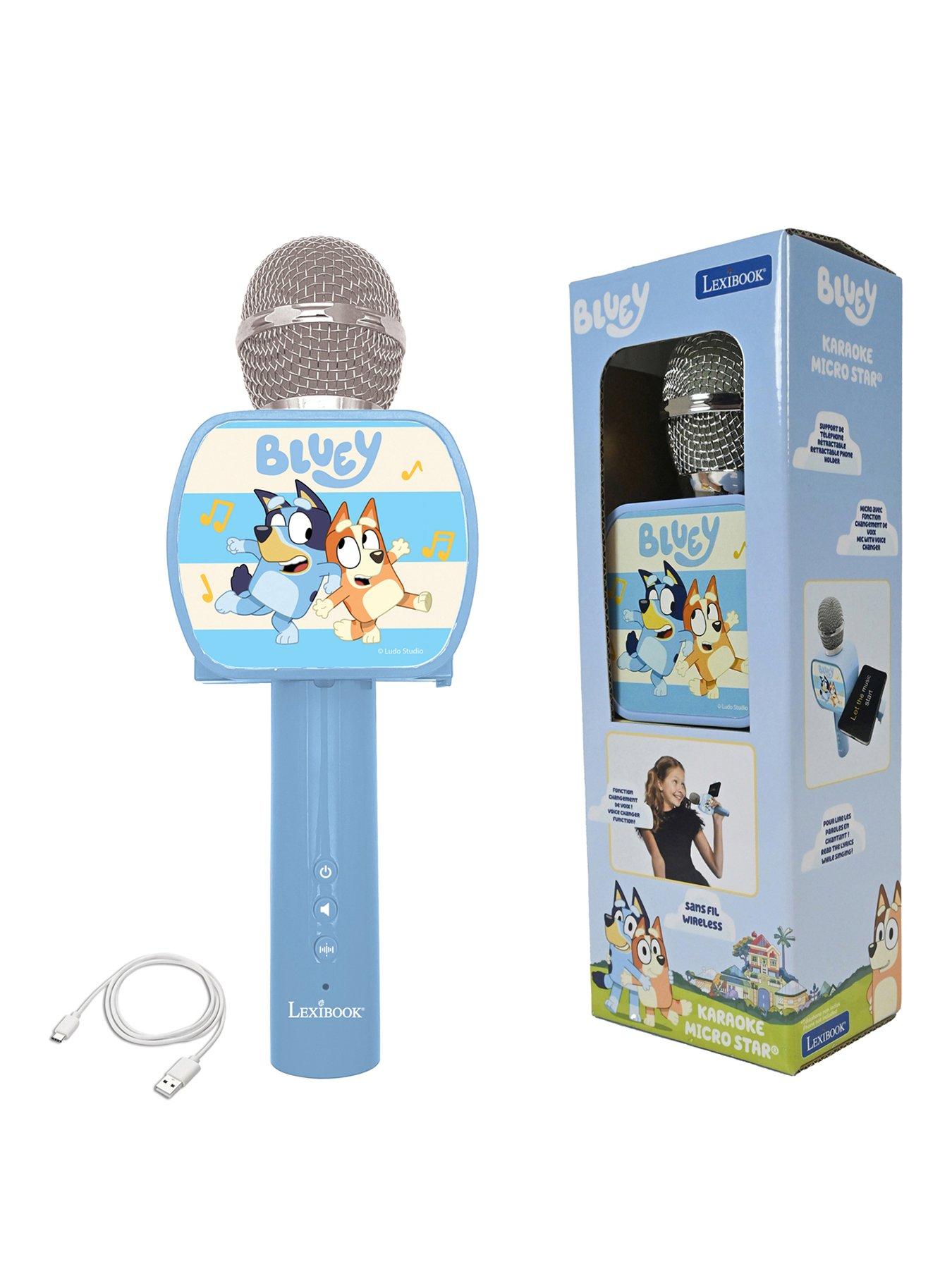Bluey Bluetooth Karaoke Mic - BLUEY
