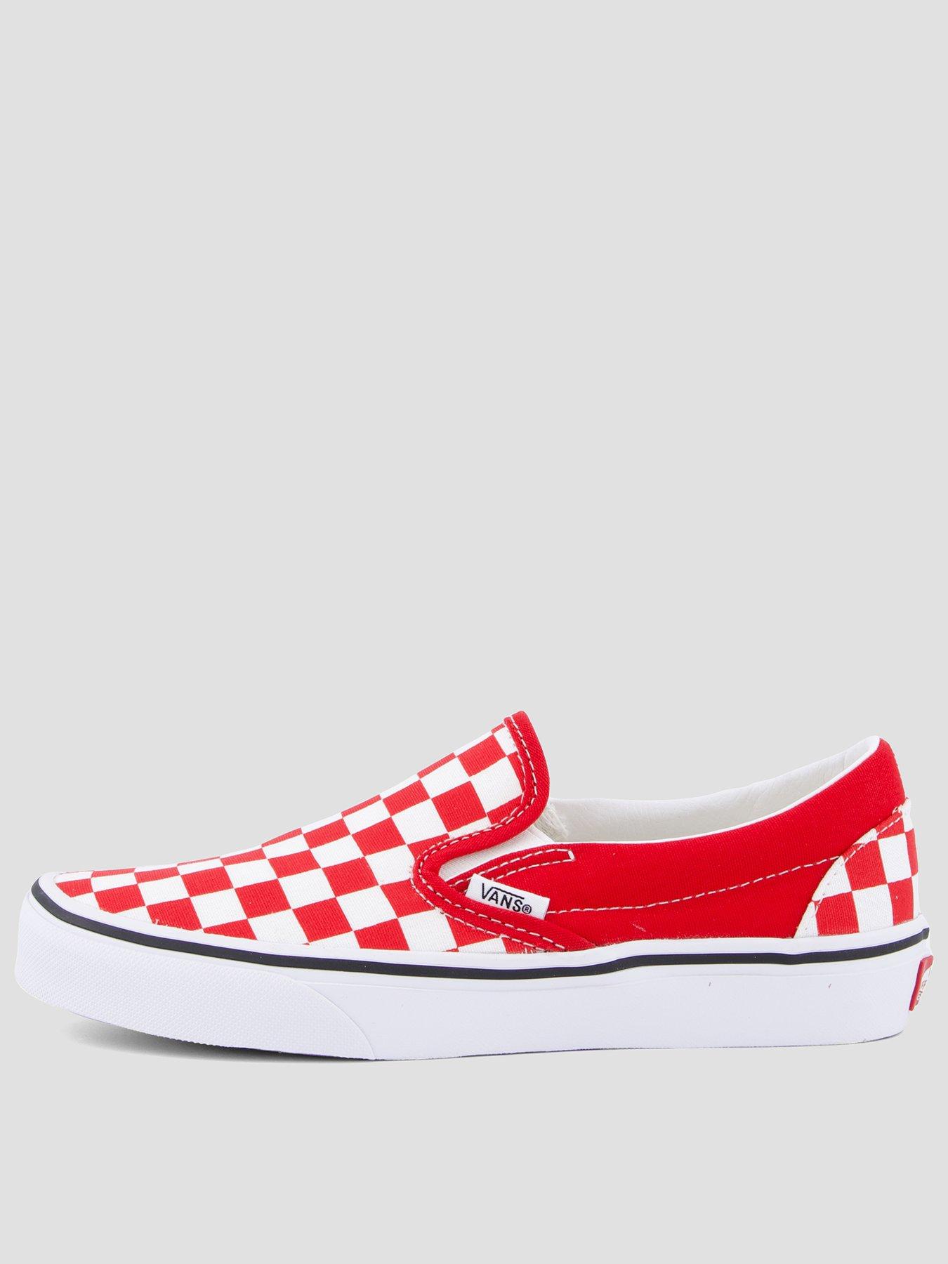 Vans Junior Classic Slip-on Trainer - Red