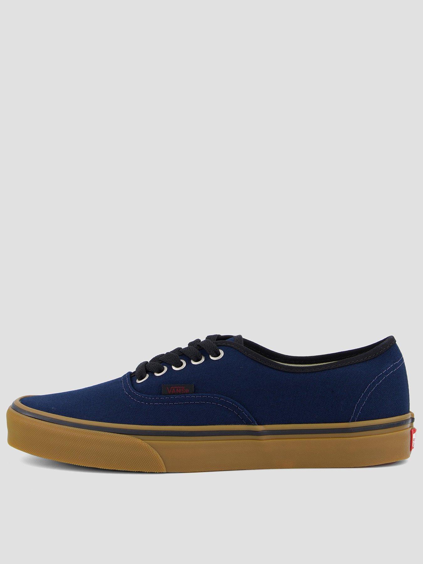 Image 1 of 7 of Vans Mens Authentic Trainers - Blue